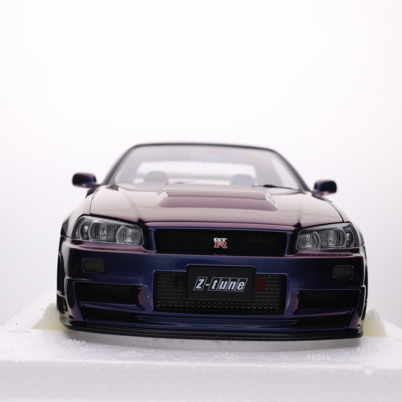 【中古即納】[MDL] オートアート・コンポジットモデルシリーズ 1/18 ニスモ R34 GT-R Z-tune(ミッドナイトパープルIII) 完成品 ミニカー(77464) AUTOart(オートアート)(20240301)
