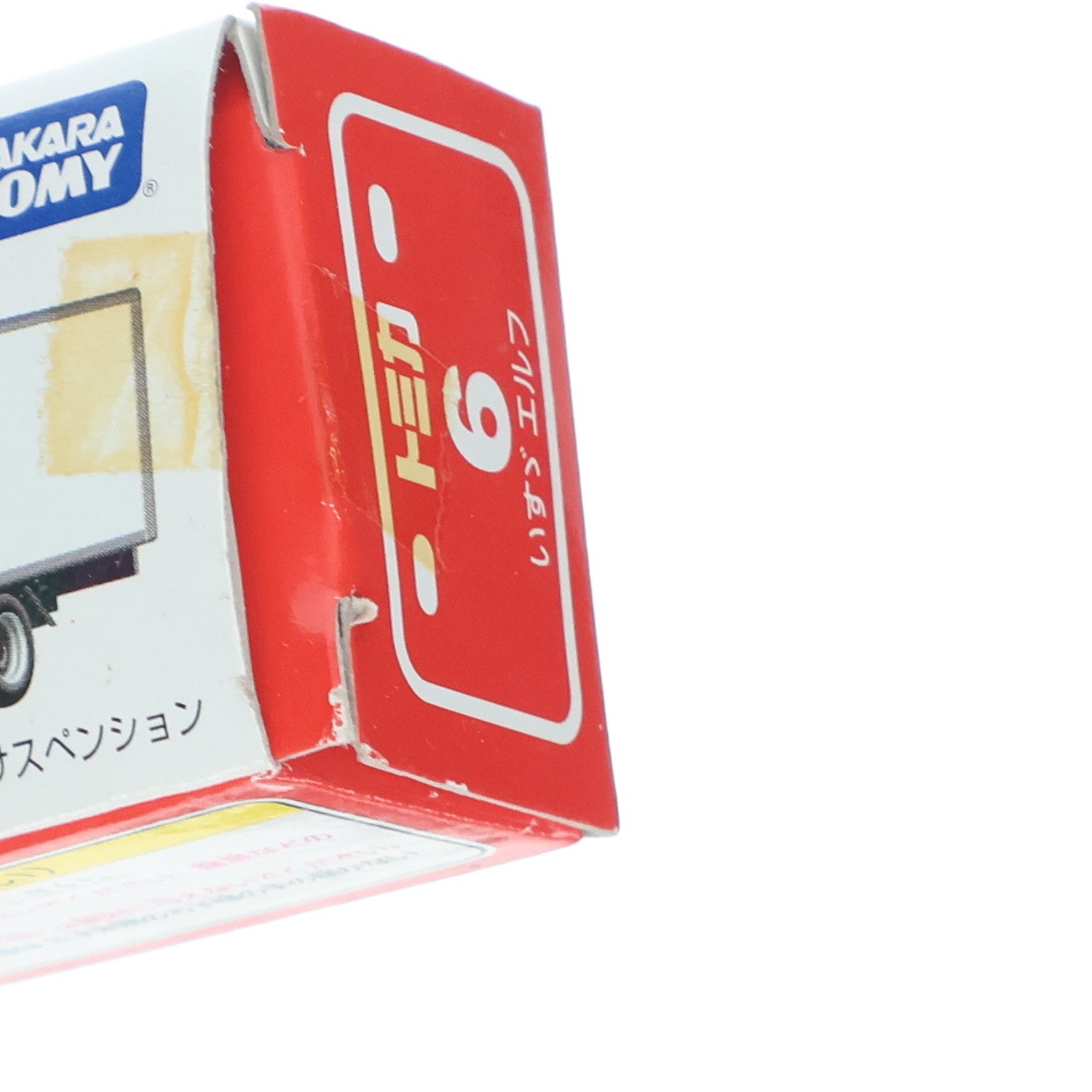 【中古即納】[MDL] トミカ No.6 いすず エルフ(ホワイト×シルバー/赤箱) 完成品 ミニカー タカラトミー(20110715)