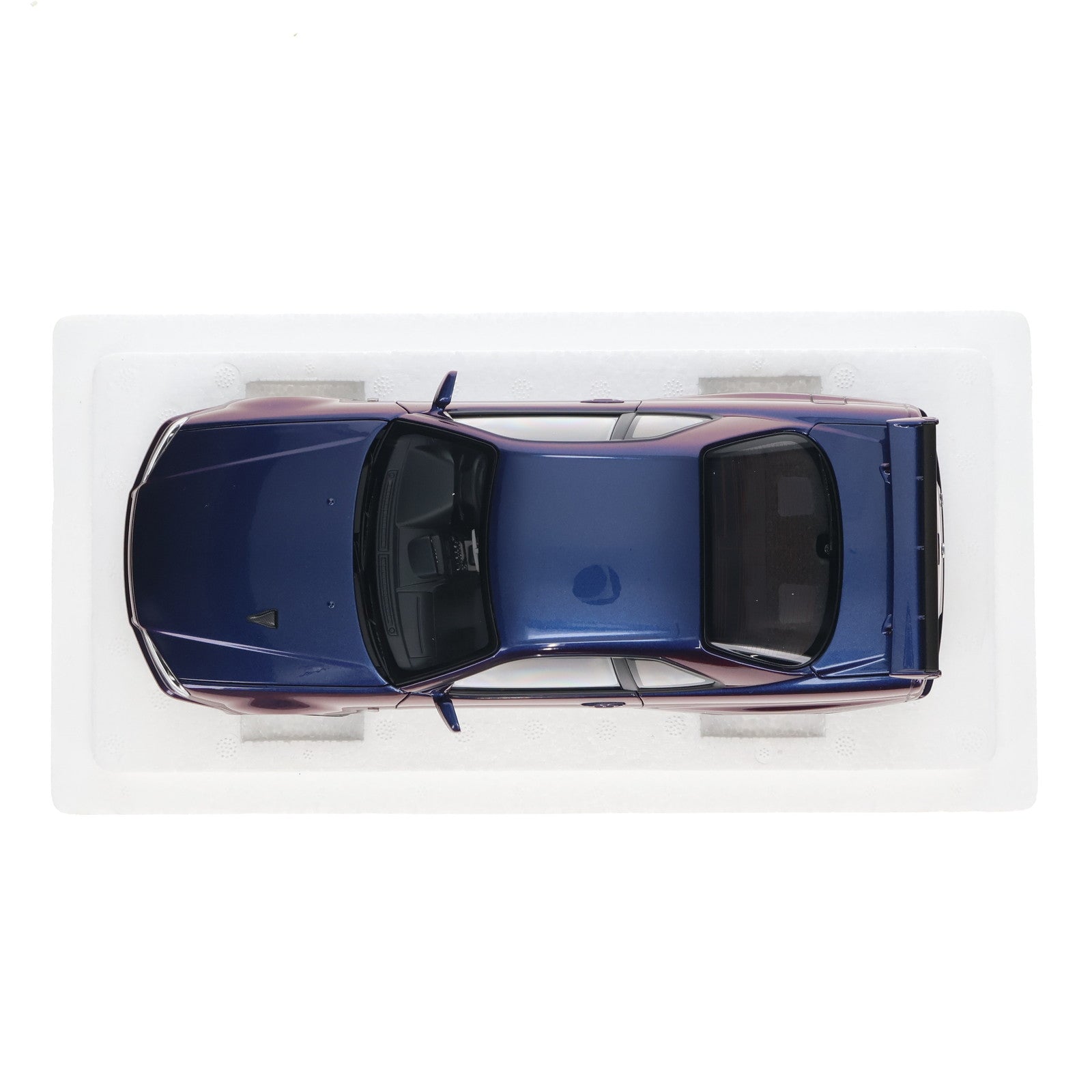 【中古即納】[MDL] オートアート・コンポジットモデルシリーズ 1/18 日産 スカイライン GT-R(R34) Vスペック II BBS LM ホイール・バージョン(ミッドナイトパープルIII) 完成品 ミニカー(77403) AUTOart(オートアート)(20220930)