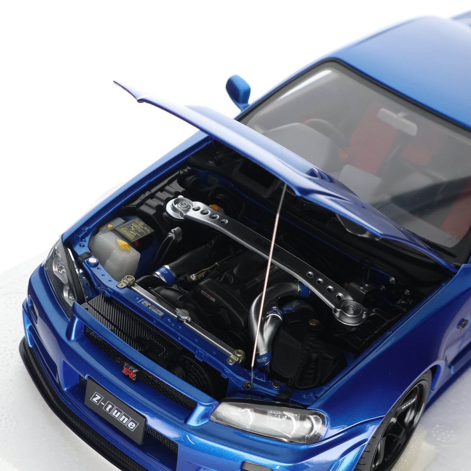 【中古即納】[MDL] オートアート・コンポジットモデルシリーズ 1/18 ニスモ R34 GT-R Z-tune(ベイサイドブルー) 完成品 ミニカー(77462) AutoArt(オートアート)(20240301)