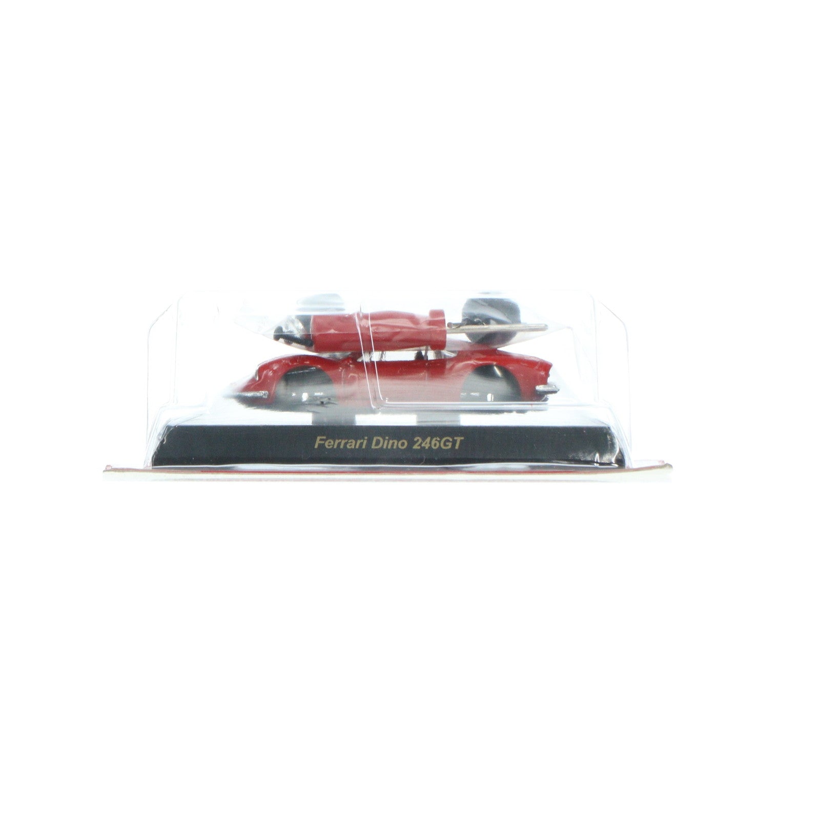 【中古即納】[MDL] (単品) フェラーリ ミニカーコレクション7 1/64 Ferrari Dino(ディーノ) 246 GT(レッド) 組立キット ミニカー サークルK・サンクス限定 京商(20091222)