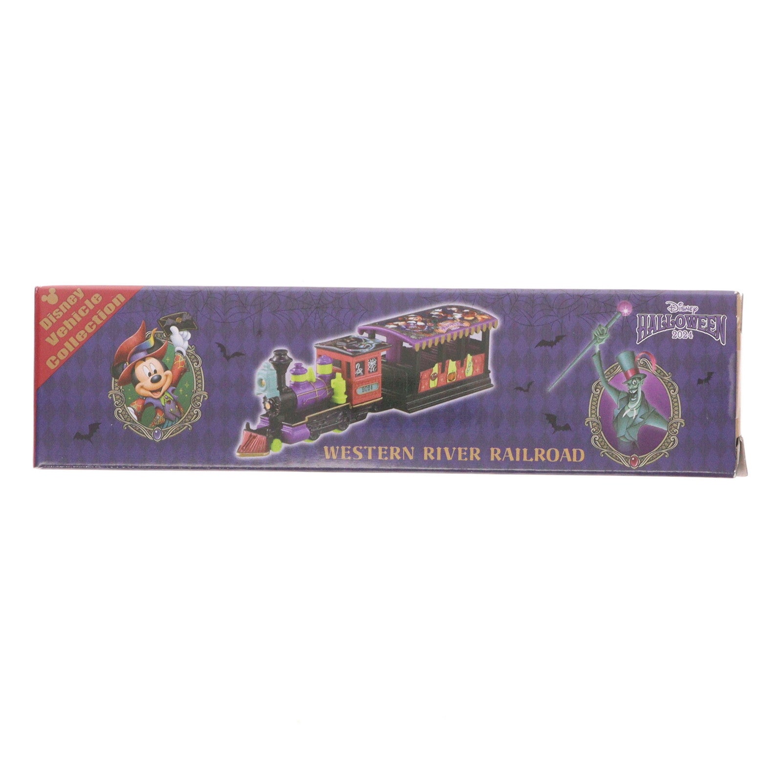 【中古即納】[MDL] 東京ディズニーリゾート限定 トミカ ディズニービークルコレクション ディズニー・ハロウィーン2024 ウエスタンリバー鉄道(ブラック×パープル×ライトグリーン) 完成品 ミニカー タカラトミー(20240930)