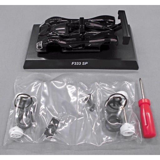 【中古即納】[MDL] (単品) 1/64 フェラーリ F333 SP(ブラック) サークルKサンクス限定 フェラーリ ミニカーコレクション6 完成品 ミニカー 京商(20090512)