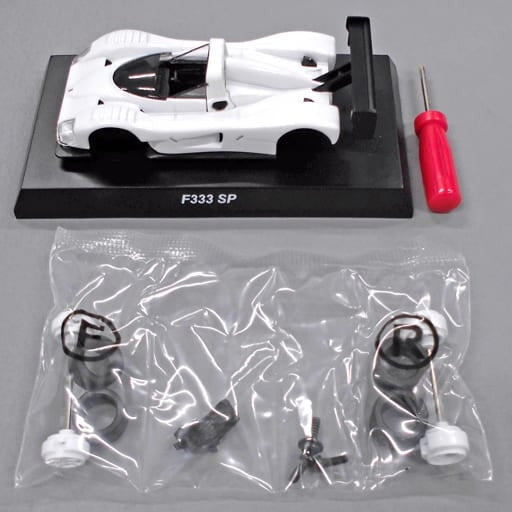 【中古即納】[MDL] (単品) 1/64 フェラーリ F333 SP(ホワイト) サークルKサンクス限定 フェラーリ ミニカーコレクション6 完成品 ミニカー 京商(20090512)