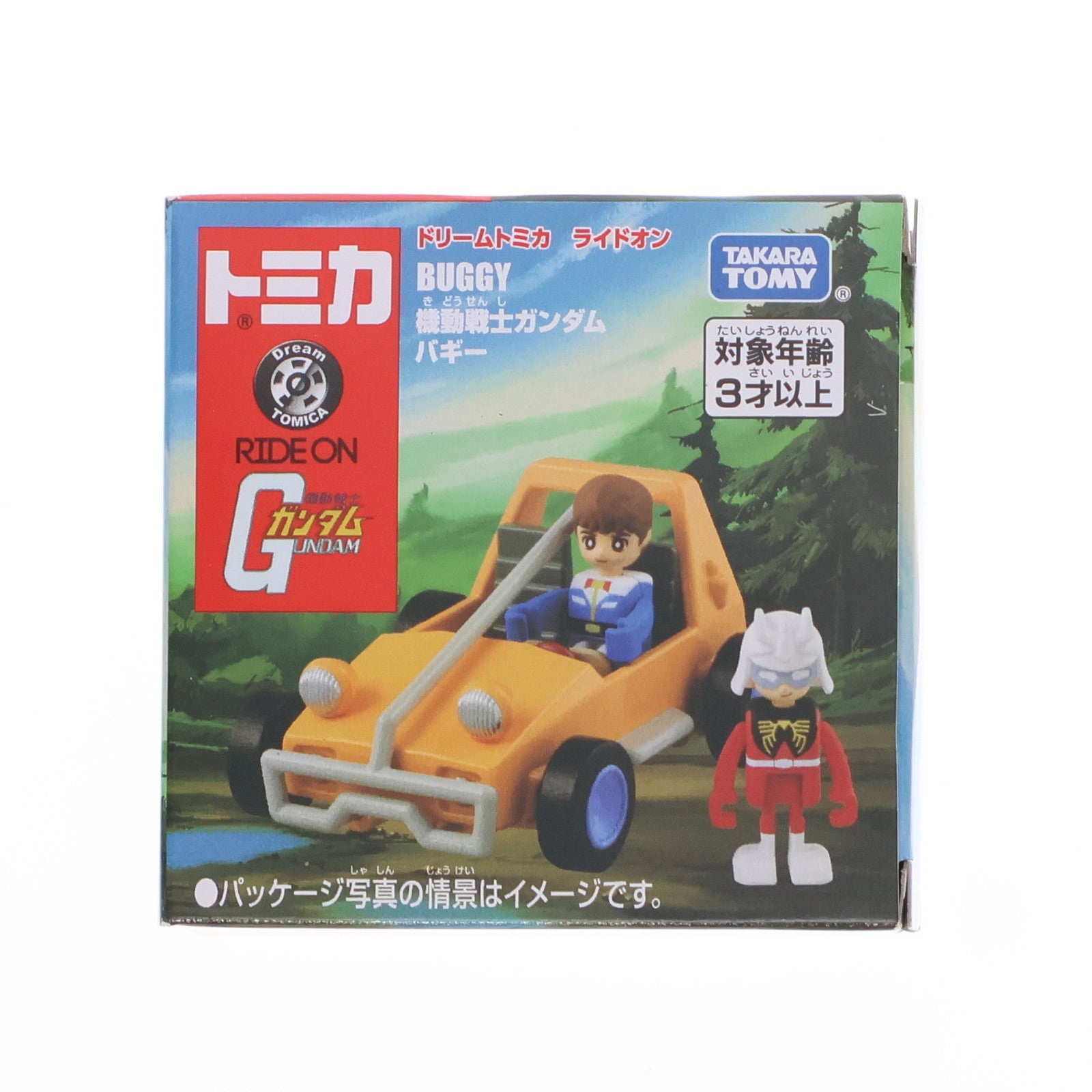 【中古即納】[MDL] ドリームトミカ ライドオン バギー 機動戦士ガンダム 完成品 ミニカー タカラトミー(20230318)