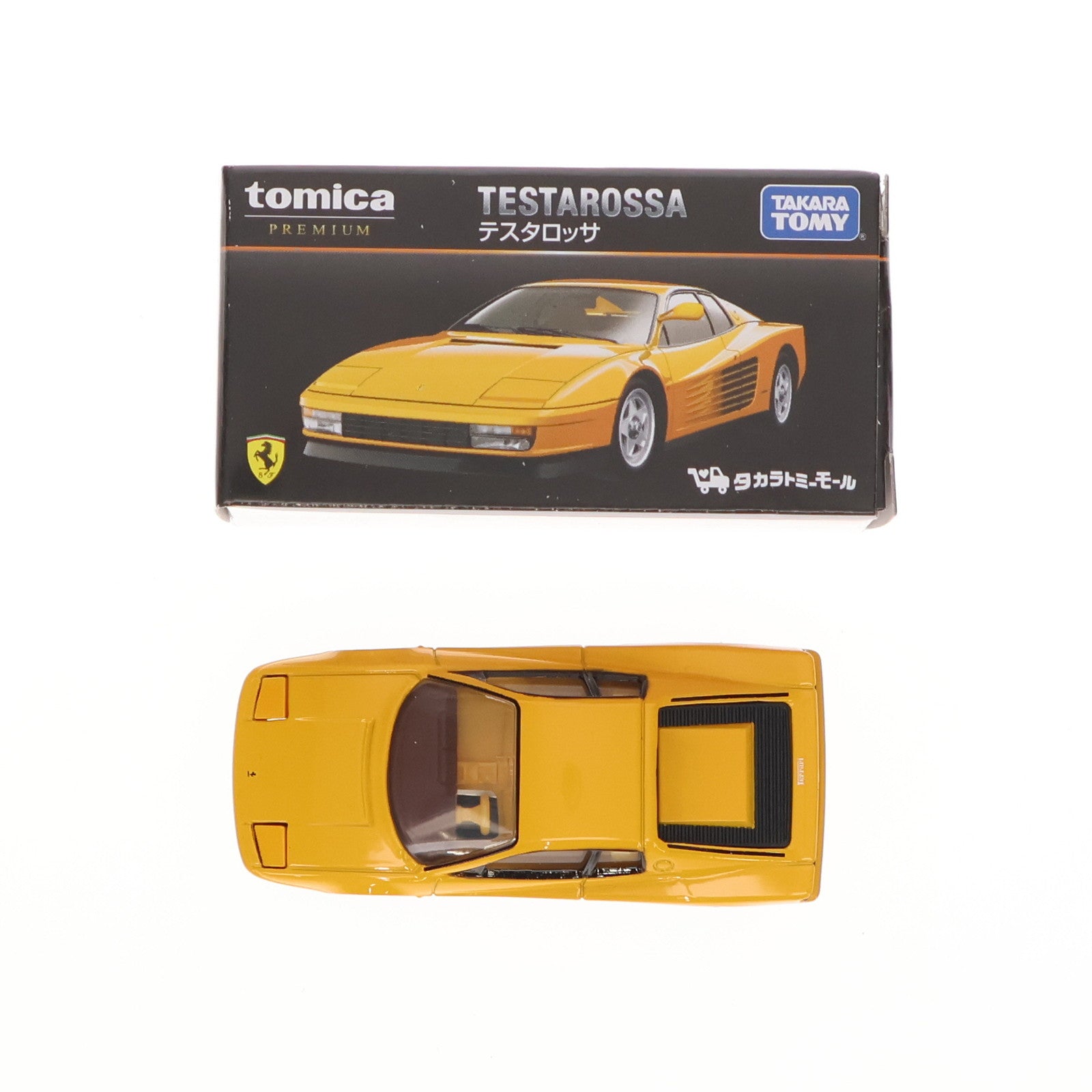 【中古即納】[MDL] タカラトミーモール限定 トミカプレミアム 1/61 テスタロッサ(イエロー) 完成品 ミニカー タカラトミー(19991231)