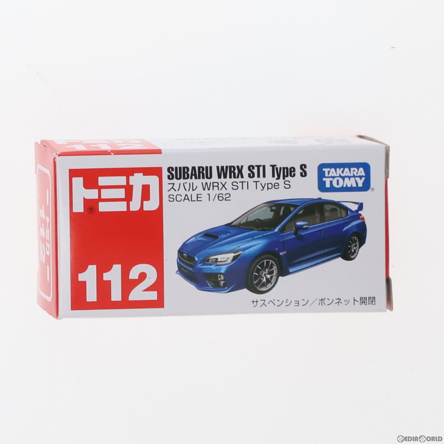 【中古即納】[MDL] トミカ No.112 スバル WRX STI Type S 完成品 ミニカー タカラトミー(20150718)