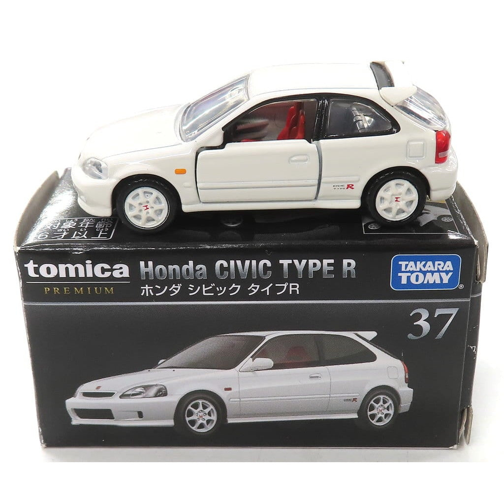 【中古即納】[MDL] トミカプレミアム 37 1/62 ホンダ シビック タイプR 完成品 ミニカー タカラトミー(20200813)