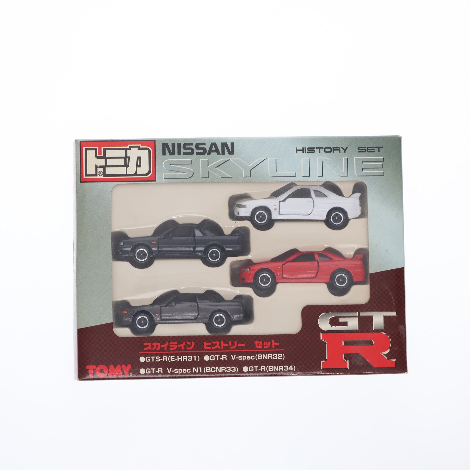 【中古即納】[MDL] トミカ スカイライン ヒストリーセット(4台セット) 完成品 ミニカー(553526) トミー(19991231)