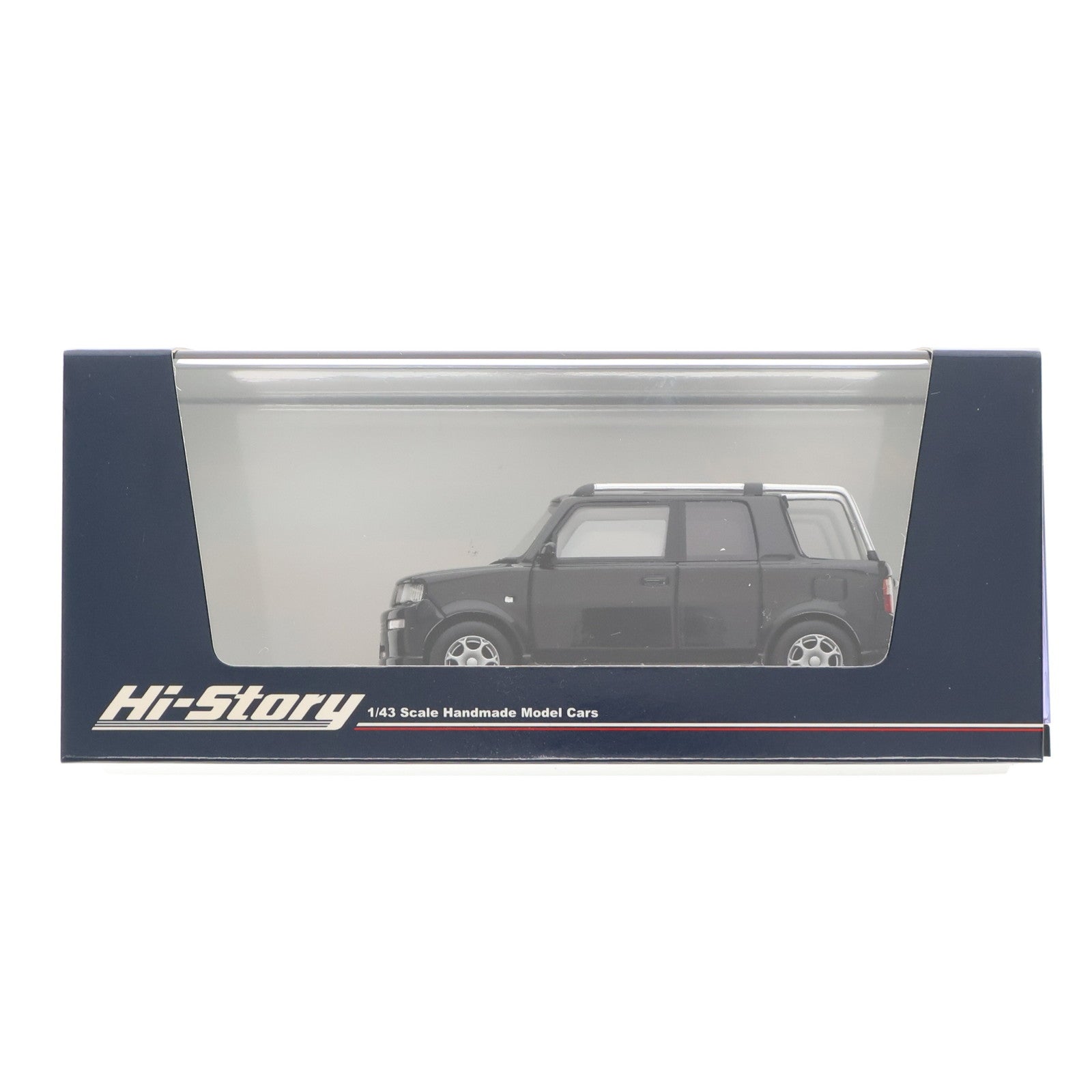 【中古即納】[MDL] ハイ・ストーリーシリーズ 1/43 Toyota bB Open Deck 2001(ブラックマイカ) 完成品 ミニカー(HS430BK) ハイストーリー(20230901)