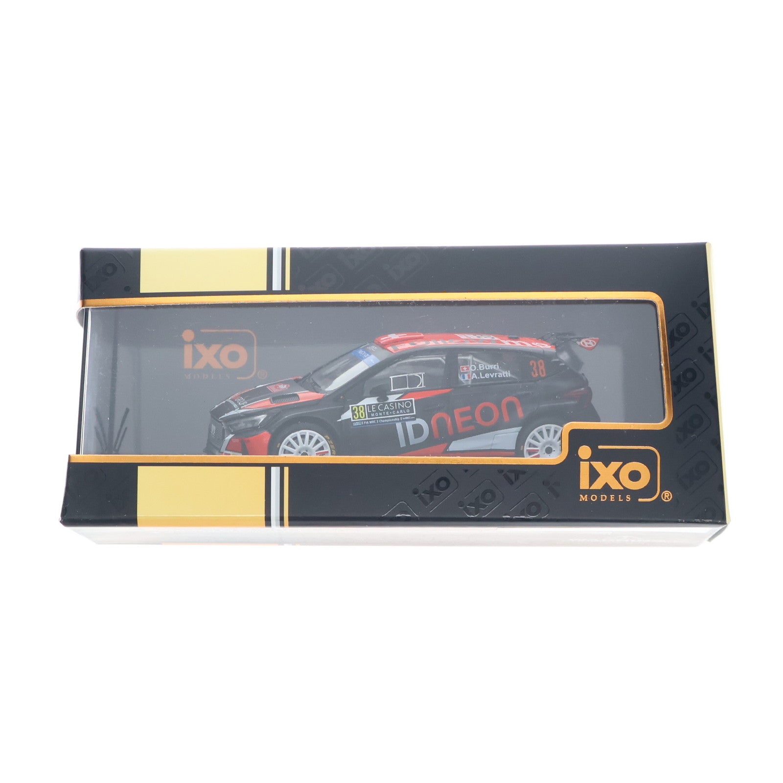 【中古即納】[MDL] 1/43 ヒョンデ i20 N Rally2(ラリー2) 2023年モンテカルロラリー O.Burri/A.Levratti #38 完成品 ミニカー(RAM891) IXO Models(イクソモデルス)(20230917)