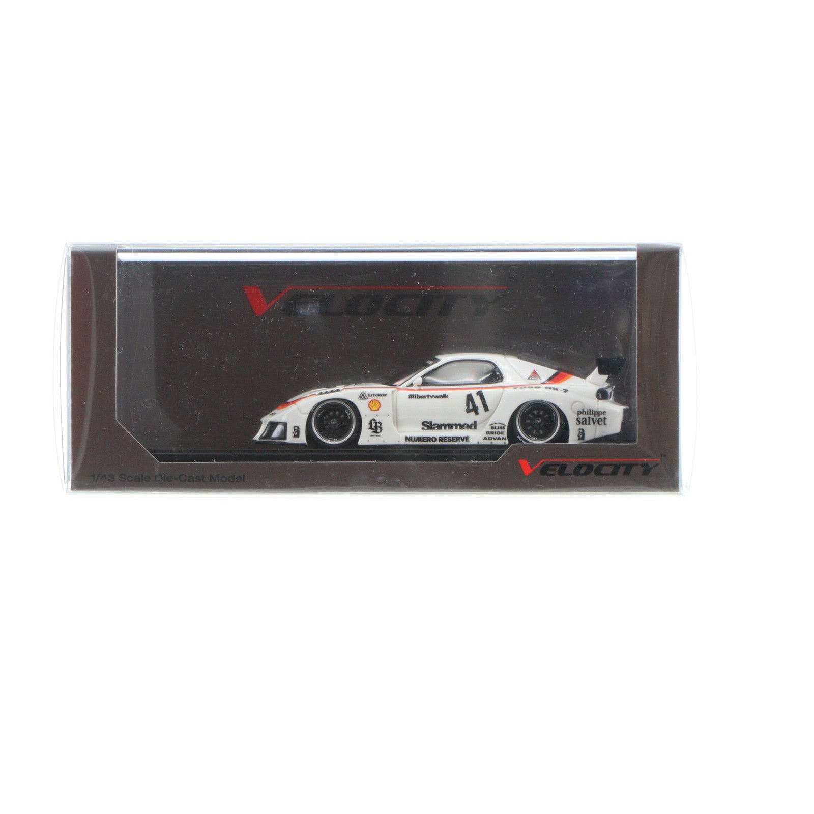 【中古即納】[MDL] 1/43 マツダ RX-7 LB-Super Silhouette Numero Reserve #41 完成品 ミニカー(TSMV0020) TSM(トゥルースケールミニチュアズ)(20250531)