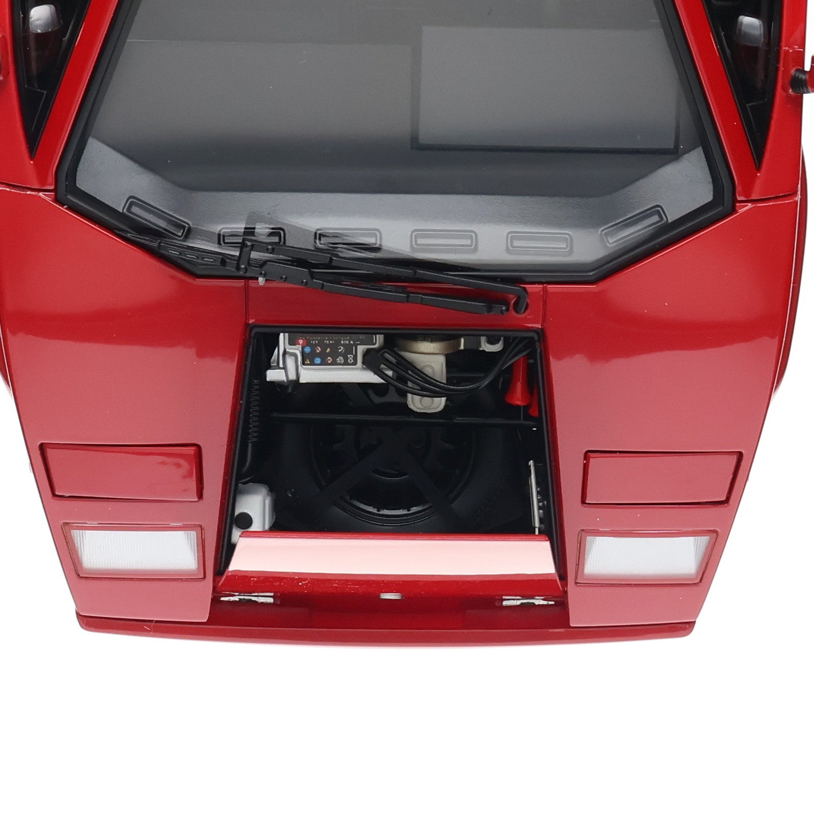 【中古即納】[MDL] シグネチャーシリーズ 1/18 ランボルギーニ カウンタック 25thアニバーサリー(レッド) 完成品 ミニカー(74534) AutoArt(オートアート)(20150430)