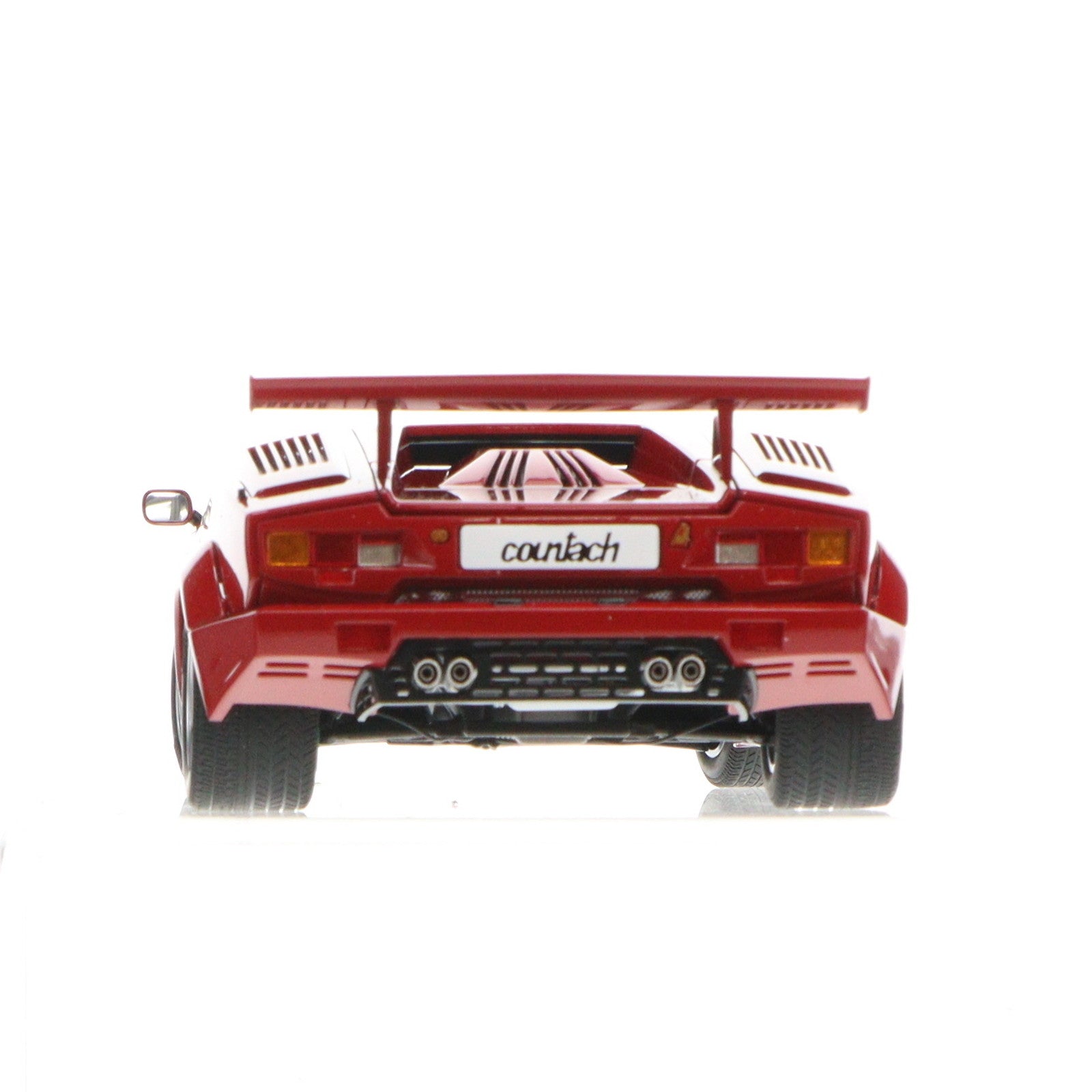 【中古即納】[MDL] シグネチャーシリーズ 1/18 ランボルギーニ カウンタック 25thアニバーサリー(レッド) 完成品 ミニカー(74534) AutoArt(オートアート)(20150430)