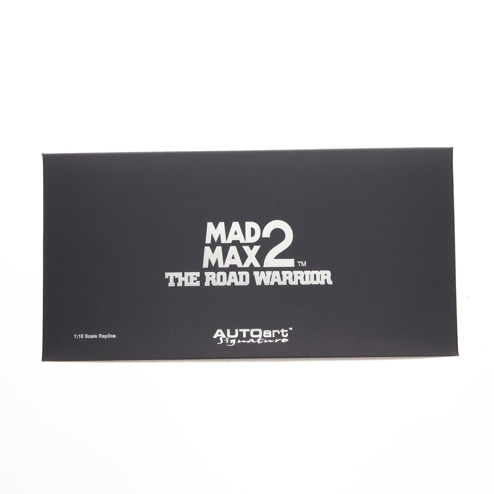 【中古即納】[MDL] 1/18 インターセプター アップグレードバージョン(ブラック) Mad Max2 THE ROAD WARRIOR(マッドマックス2 ザ・ロードウォリアー) 完成品 ミニカー(72764) AutoArt(オートアート)(20131017)