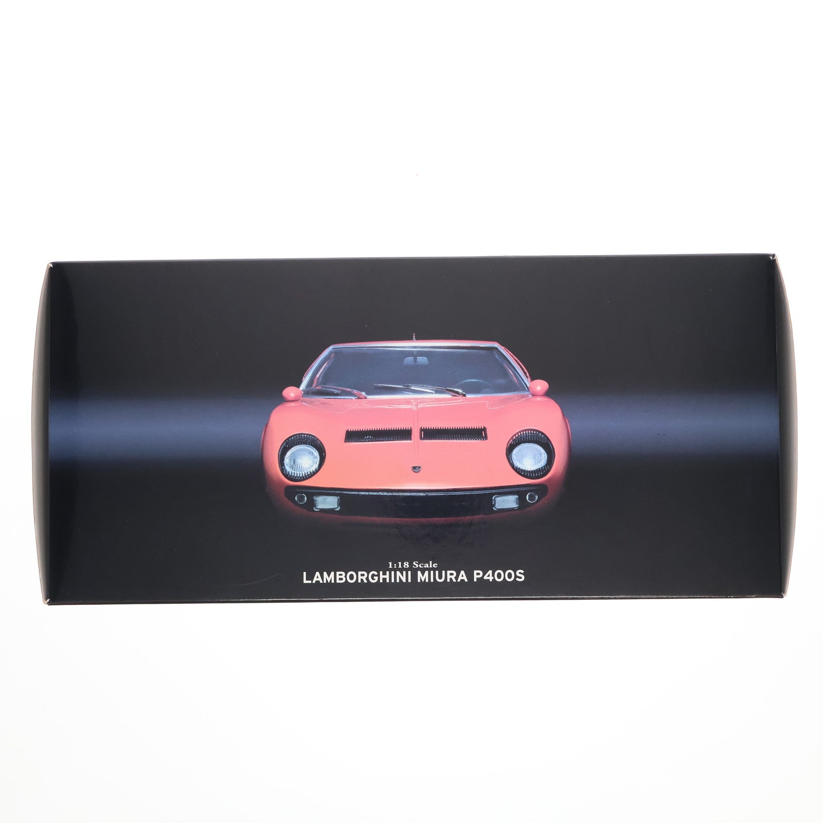 【中古即納】[MDL] 1/18 LAMBORGHINI MIURA(ランボルギーニ ミウラ) P400S(オレンジ) 完成品 ミニカー(08312P) 京商(20100630)