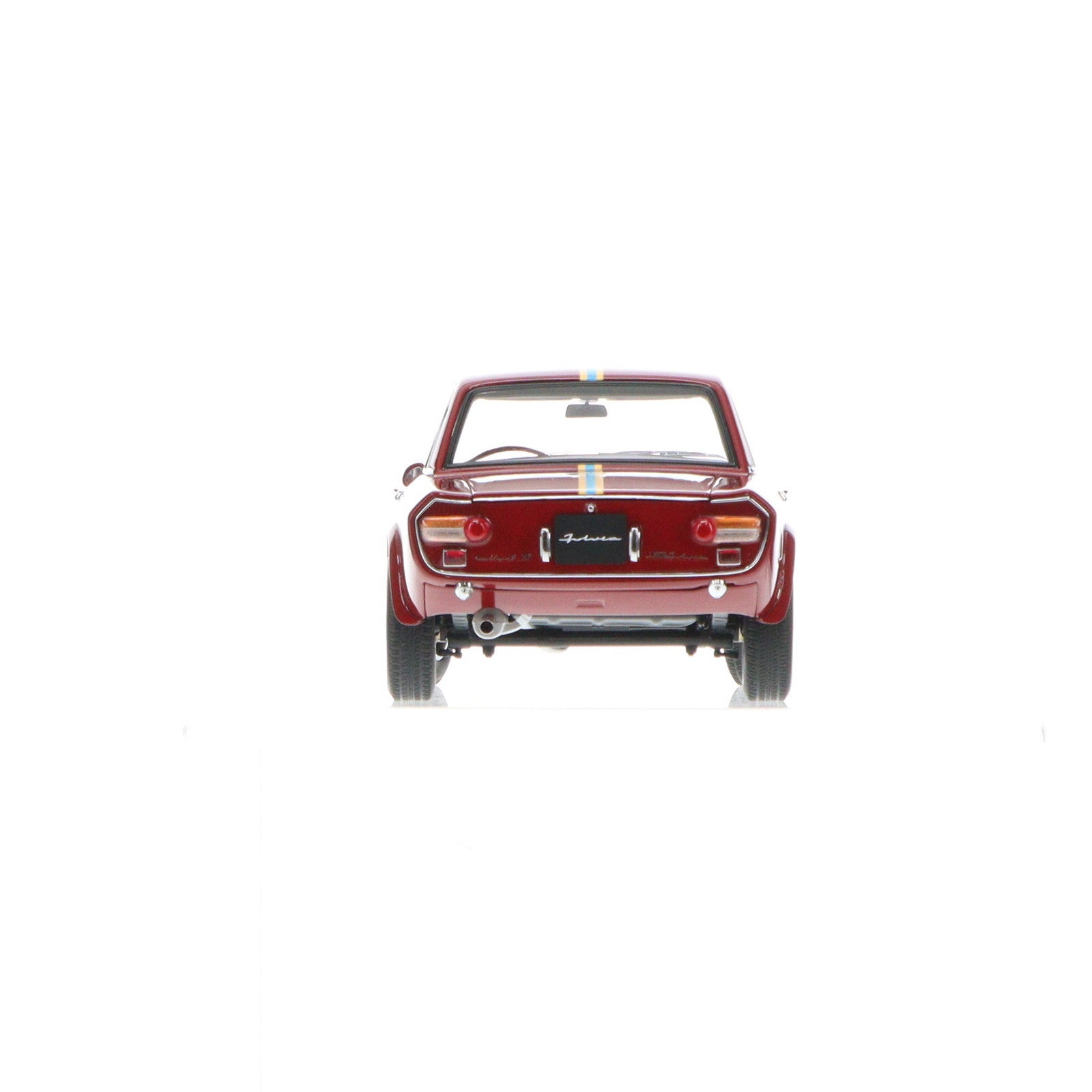 【中古即納】[MDL] MILLENNIUM 1/18 LANCIA FULVIA 1.6HF FANALONE(レッド) 完成品 ミニカー(74703) AutoArt(オートアート)(20100531)