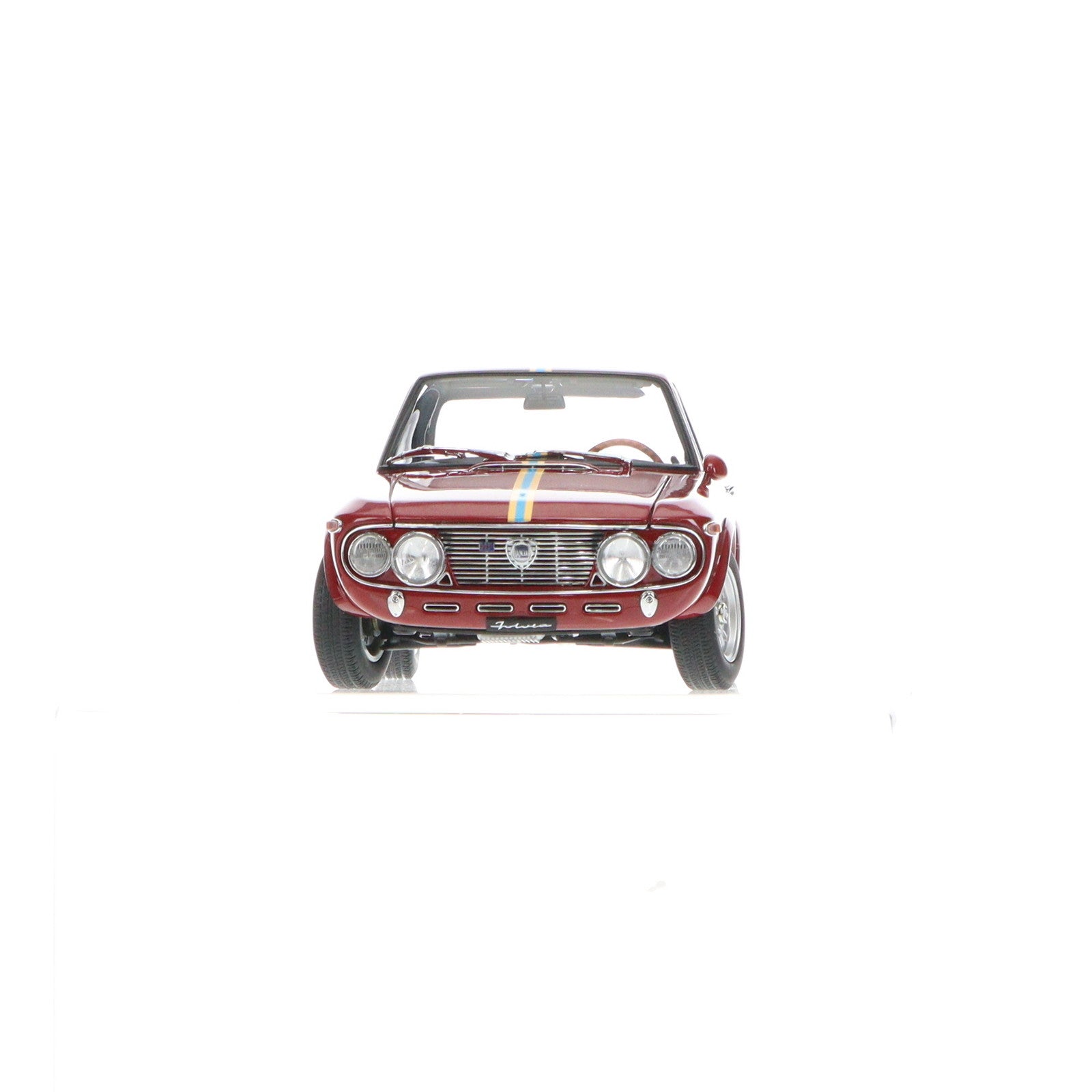 【中古即納】[MDL] MILLENNIUM 1/18 LANCIA FULVIA 1.6HF FANALONE(レッド) 完成品 ミニカー(74703) AutoArt(オートアート)(20100531)