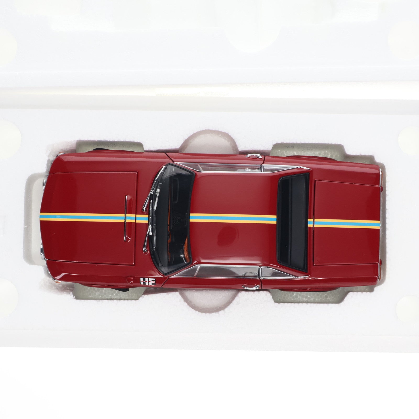 【中古即納】[MDL] MILLENNIUM 1/18 LANCIA FULVIA 1.6HF FANALONE(レッド) 完成品 ミニカー(74703) AutoArt(オートアート)(20100531)