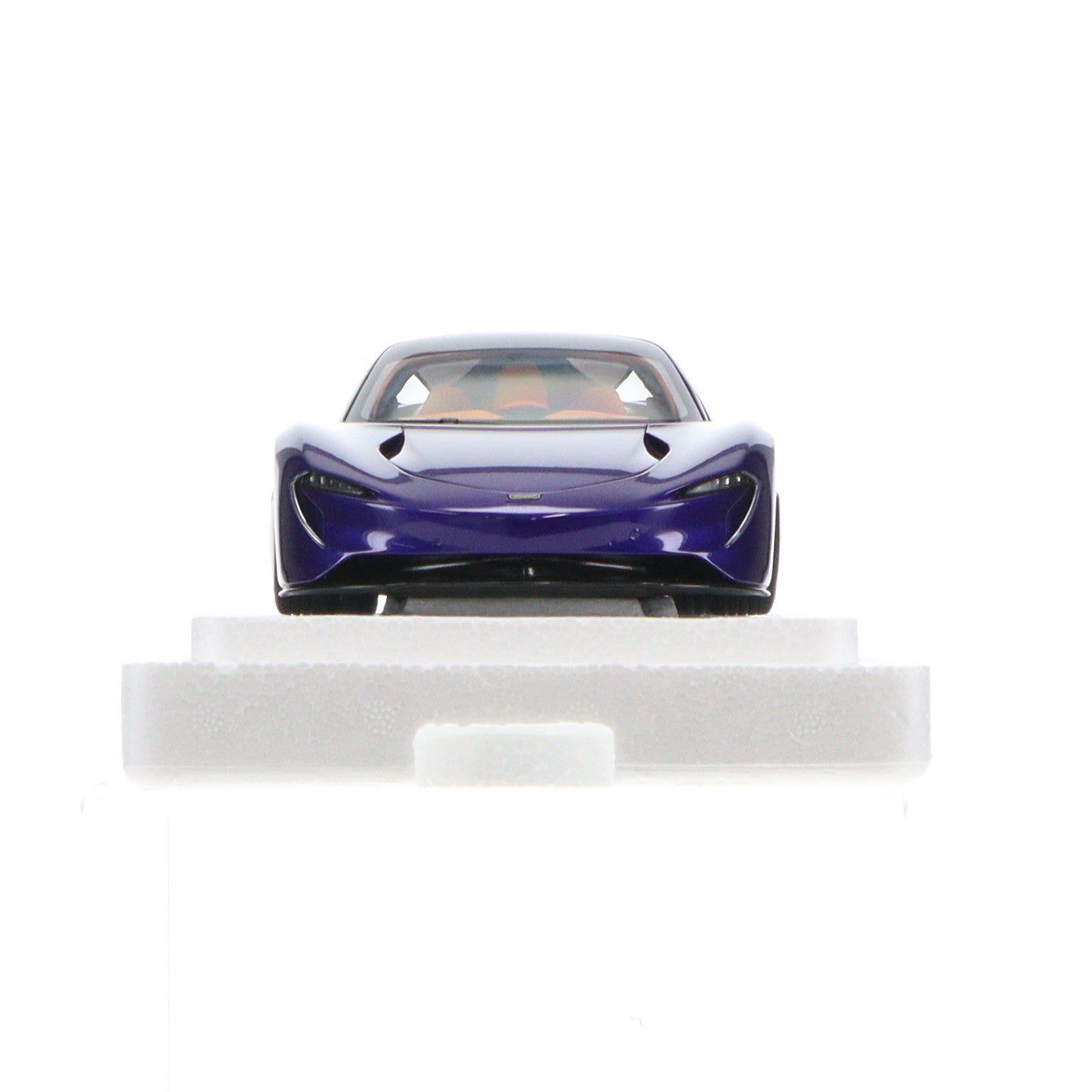 【中古即納】[MDL] オートアート・コンポジットモデルシリーズ 1/18 マクラーレン スピードテール(メタリック・パープル) 完成品 ミニカー(76089) AutoArt(オートアート)(20230929)