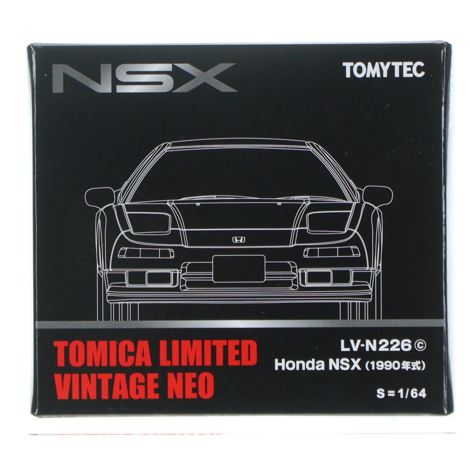 【中古即納】[MDL] トミカリミテッドヴィンテージ NEO LV-N226c 1/64 ホンダNSX 1990年式(黒) 完成品 ミニカー(325284) TOMYTEC(トミーテック)(20231014)