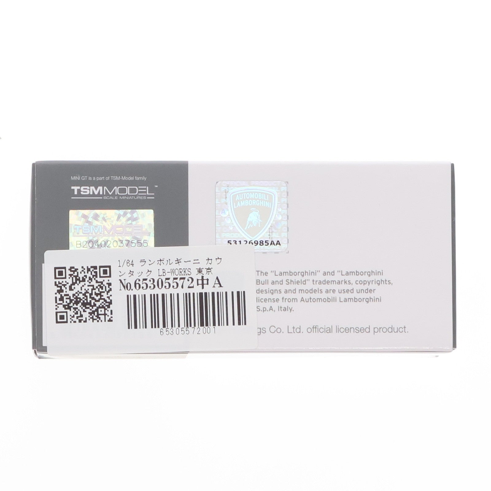 【中古即納】[MDL] ミニGTシリーズ 1/64 ランボルギーニ カウンタック LB-WORKS 東京オートサロン 2024 左ハンドル(ホワイト) 完成品 ミニカー(MGT00966-L) TSM(トゥルースケールミニチュアズ)(20250710)