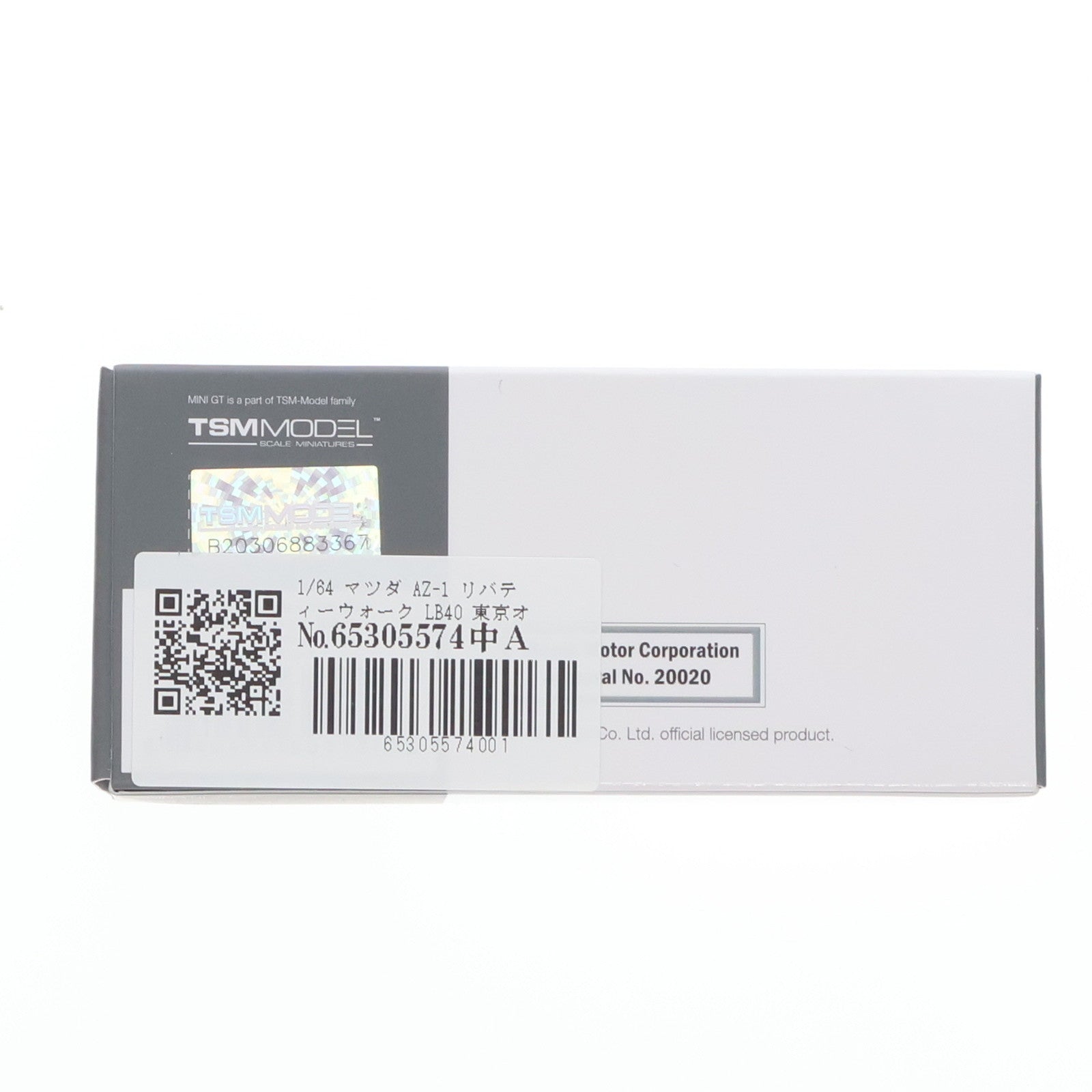 【中古即納】[MDL] ミニGTシリーズ 1/64 マツダ AZ-1 リバティーウォーク LB40 東京オートサロン 2024 右ハンドル(ホワイト) 完成品 ミニカー(MGT00953-R) TSM(トゥルースケールミニチュアズ)(20250829)