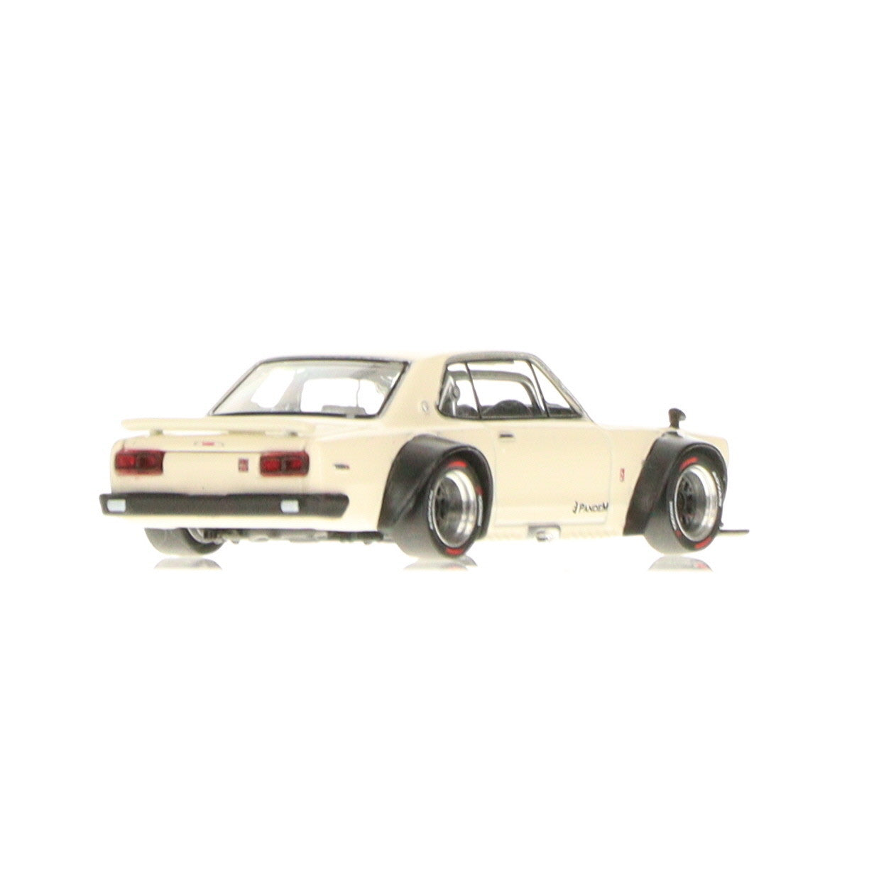 【中古即納】[MDL] 1/64 NISSAN SKYLINE(ニッサン スカイライン) GT-R V8 DRIFT(HAKOSUKA) WHITE 完成品 ミニカー(PR640113) POP RACE(ポップレース)(20240913)
