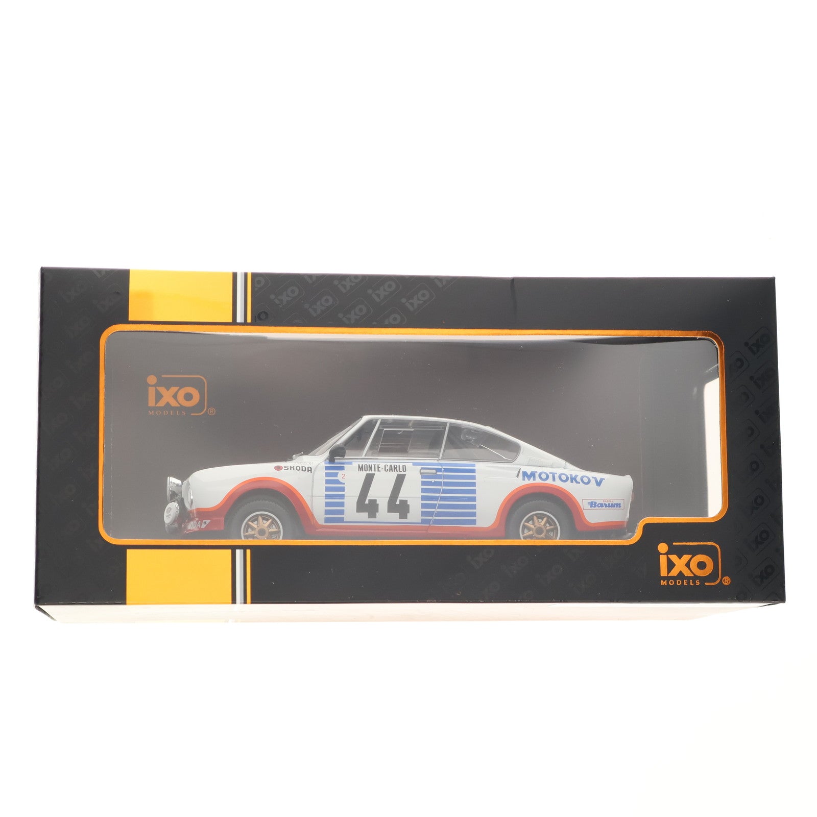 【中古即納】[MDL] 1/24 シュコダ 130 RS 1977年モンテカルロラリー M.Zapadlo/J.Motal #44 完成品 ミニカー(24RAL030A) IXO Models(イクソモデルス)(20240329)