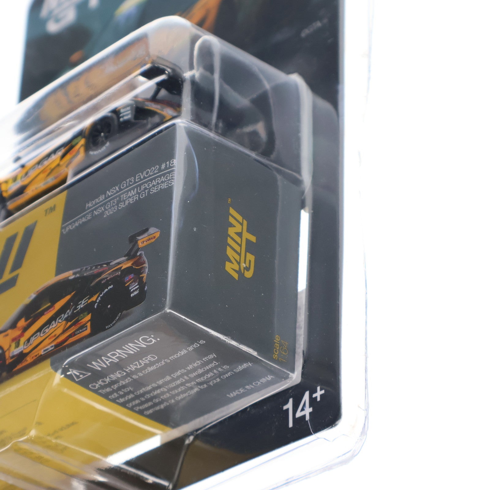 【中古即納】[MDL] 日本限定 ミニGTシリーズ 1/64 Honda NSX GT3 EVO22 SUPER GTシリーズ 2023 #18 UPGARAGE NSX GT3 TEAM UPGARAGE(左ハンドル) 完成品 ミニカー(MGT00692-L) TSM(トゥルースケールミニチュアズ)(20241010)
