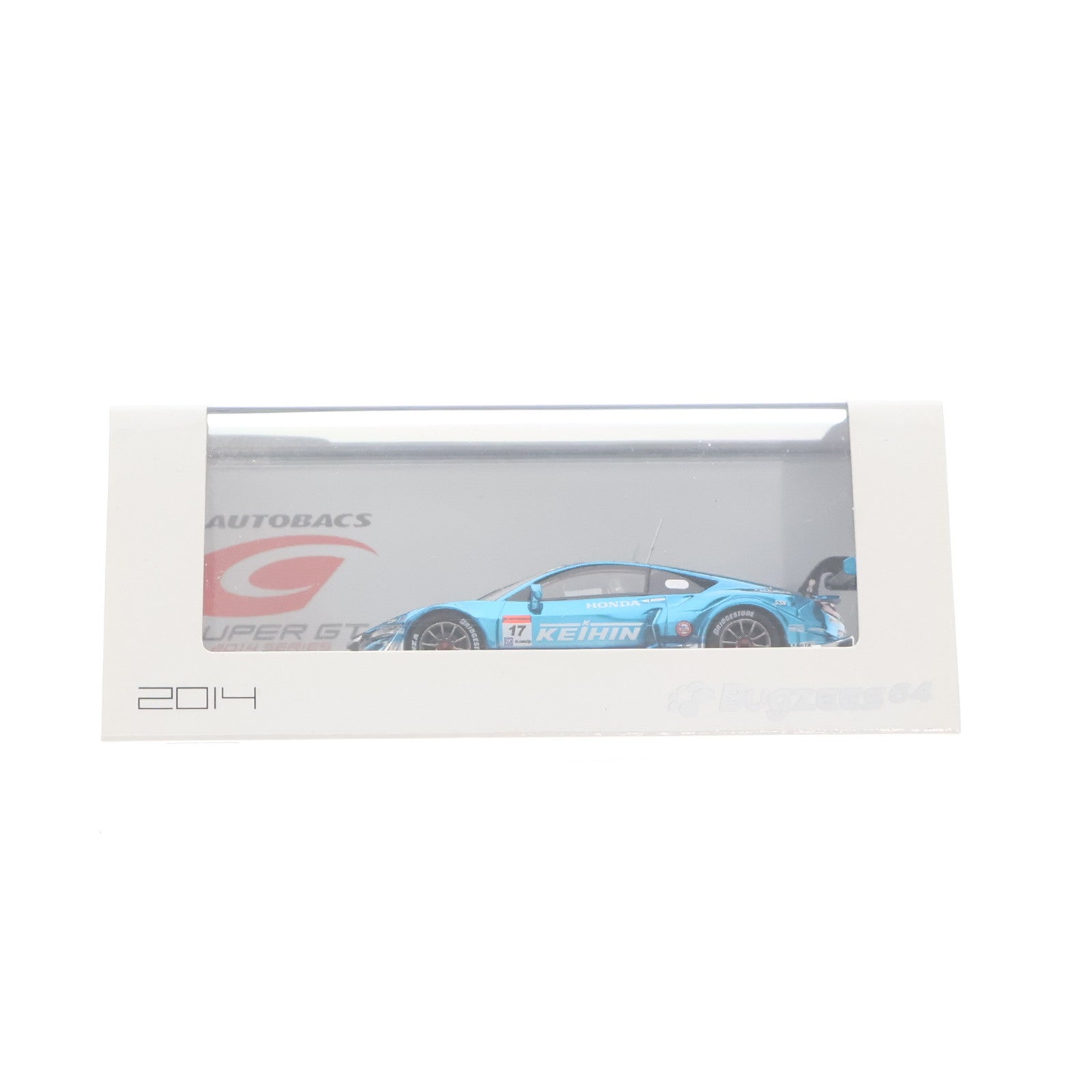 【中古即納】[MDL] 1/64 KEIHIN NSX CONCEPT-GT SUPER GT 2014 #17 完成品 ミニカー(BG522A) Bugzees(バグジーズ)(20170720)