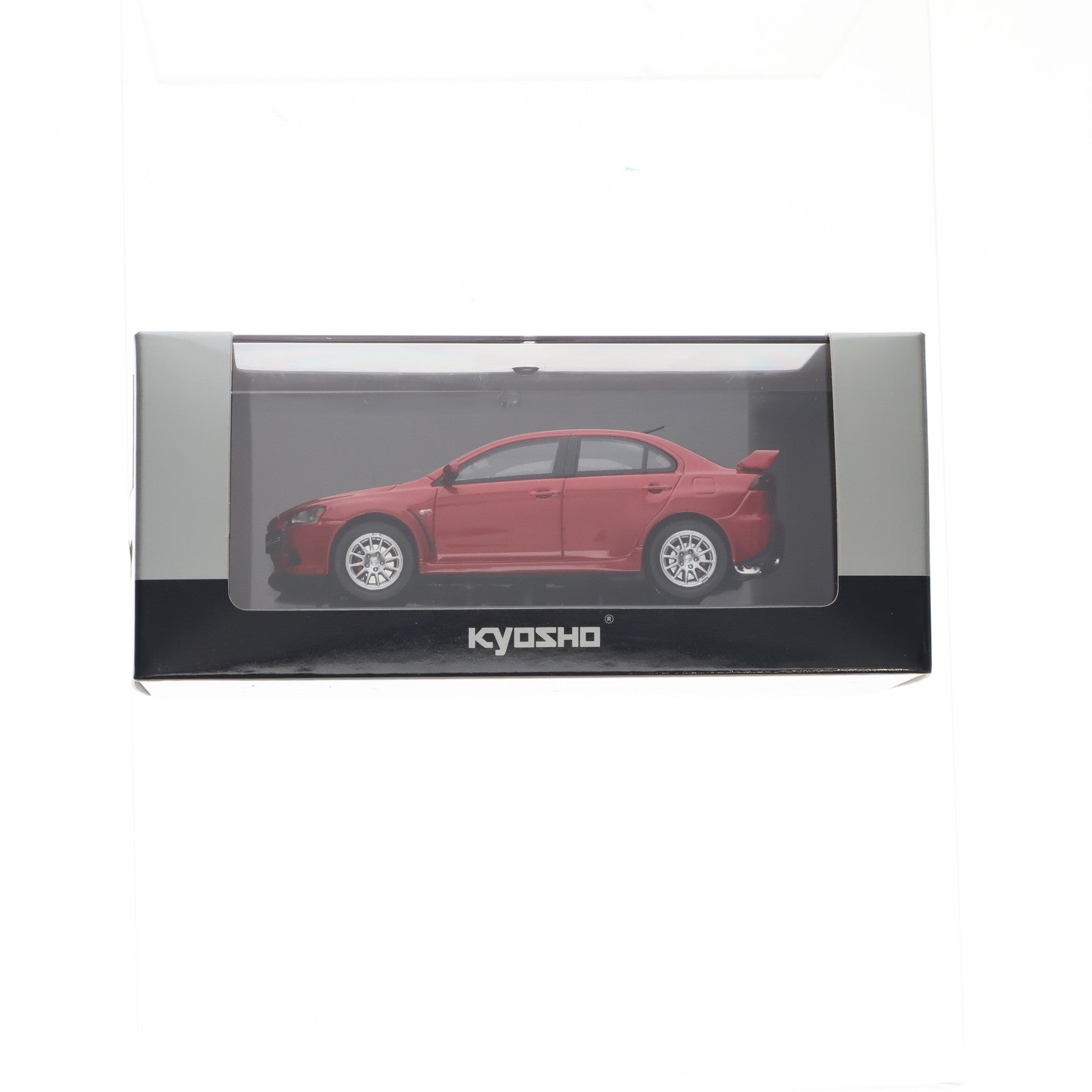 【中古即納】[MDL] 1/43 MITSUBISHI LANCER EVOLUTION(ランサーエボリューション) X GSR(メタリックレッド) 完成品 ミニカー(03492R) 京商(20080830)