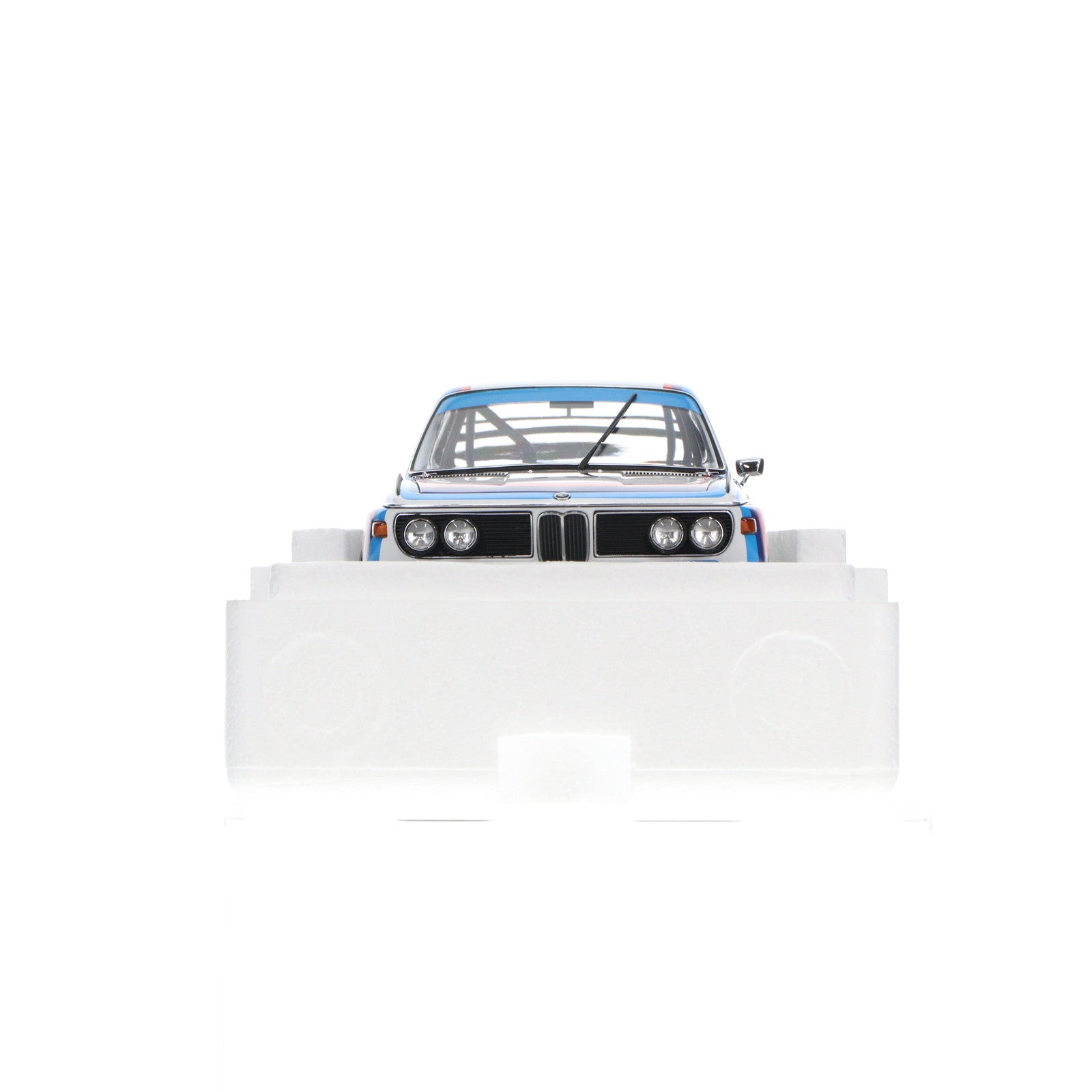 【中古即納】[MDL] MILLENNIUM 1/18 BMW 3.0 CSL SPA 1973 WINNER Castrol #10(ホワイト×ブルー×レッド) 完成品 ミニカー(87346) AUTOart(オートアート)(20121001)