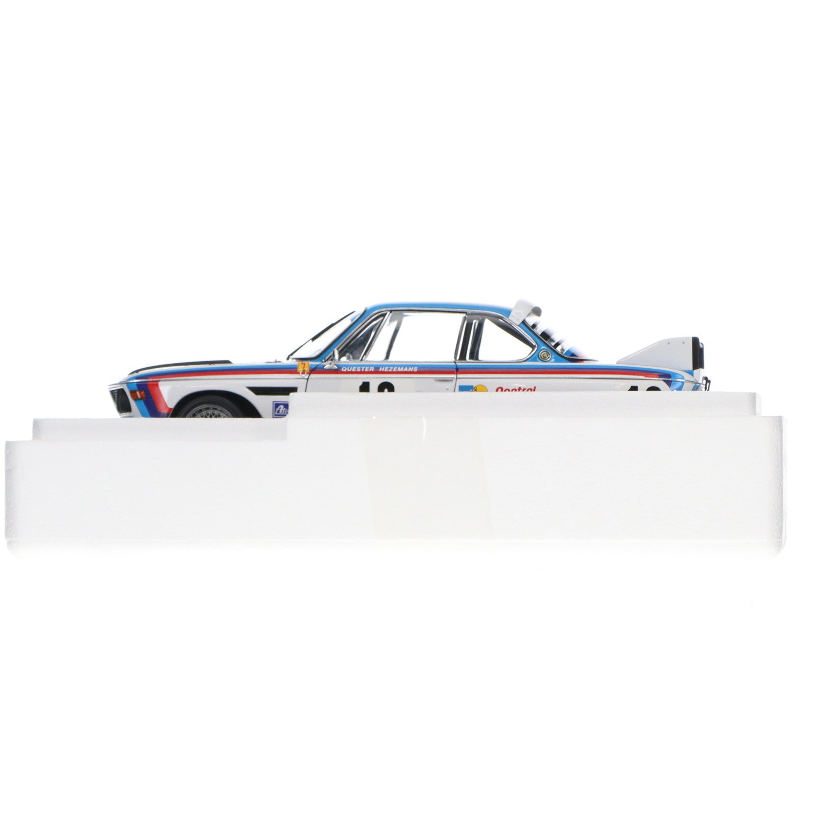 【中古即納】[MDL] MILLENNIUM 1/18 BMW 3.0 CSL SPA 1973 WINNER Castrol #10(ホワイト×ブルー×レッド) 完成品 ミニカー(87346) AUTOart(オートアート)(20121001)