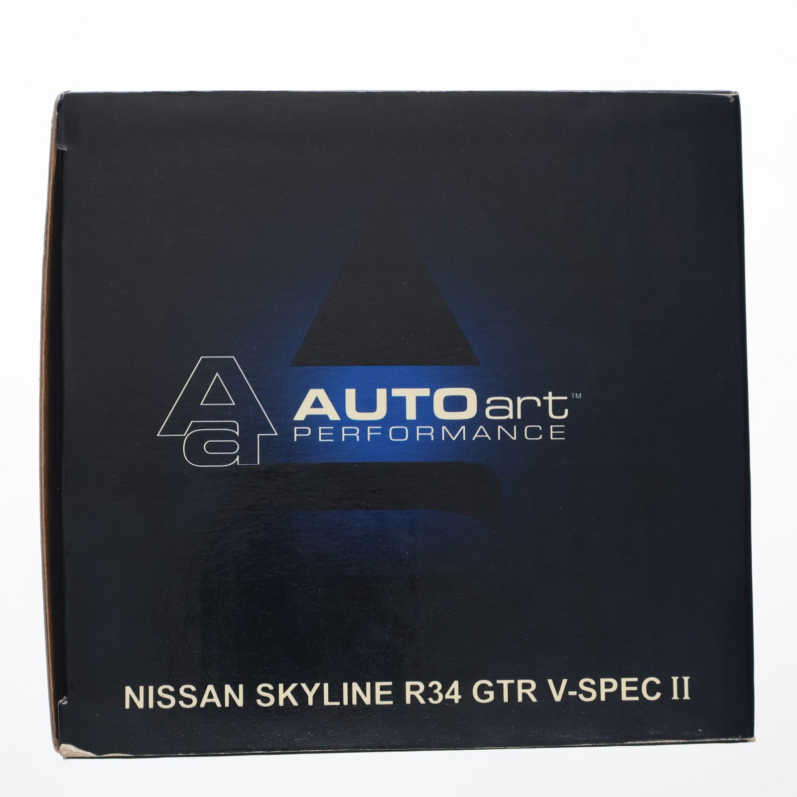 【中古即納】[MDL] 1/18 NISSAN SKYLINE(スカイライン) R34 GT-R V-SPEC II Bayside Blue 完成品 ミニカー(77331) AUTOart(オートアート)(19991231)