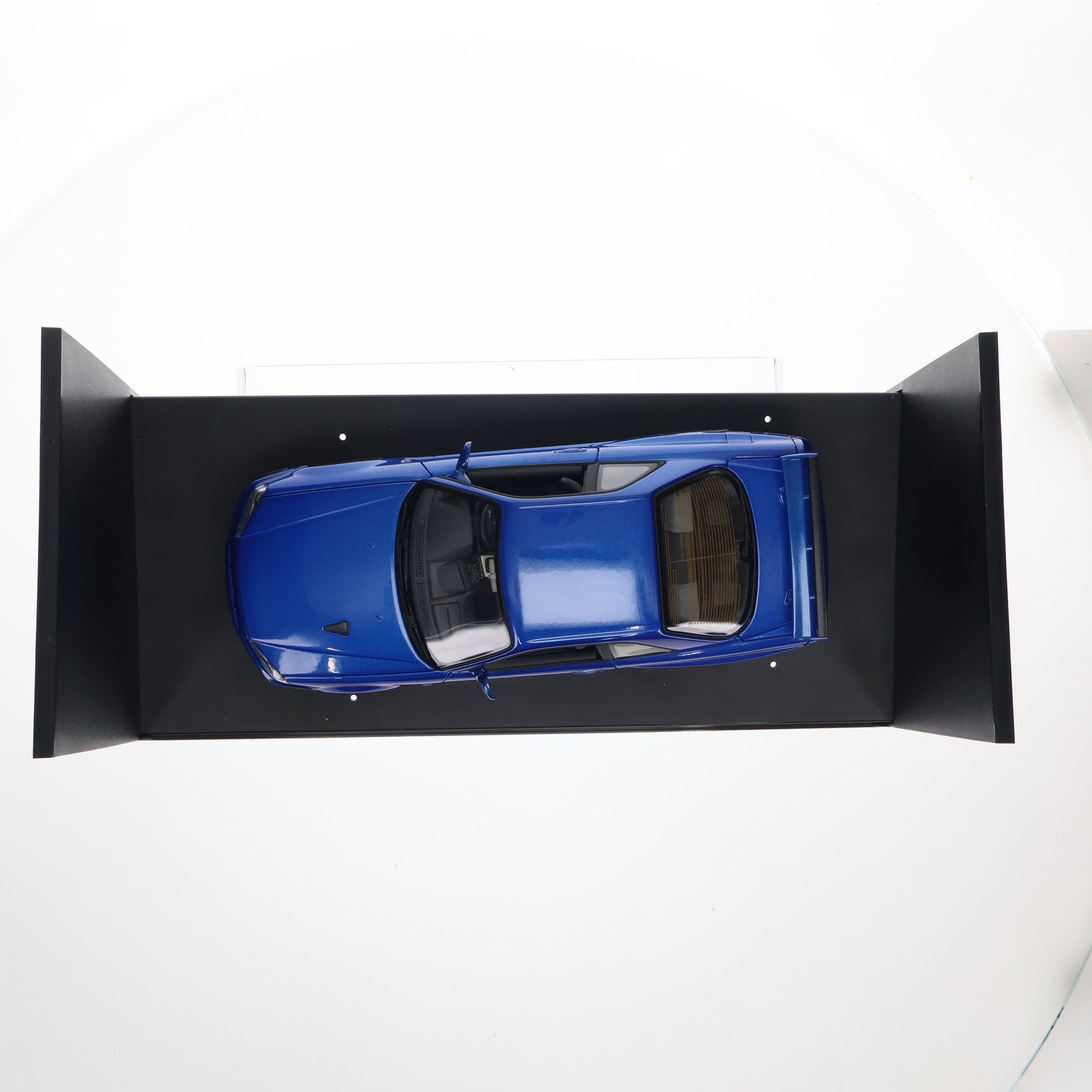 【中古即納】[MDL] 1/18 NISSAN SKYLINE(スカイライン) R34 GT-R V-SPEC II Bayside Blue 完成品 ミニカー(77331) AUTOart(オートアート)(19991231)
