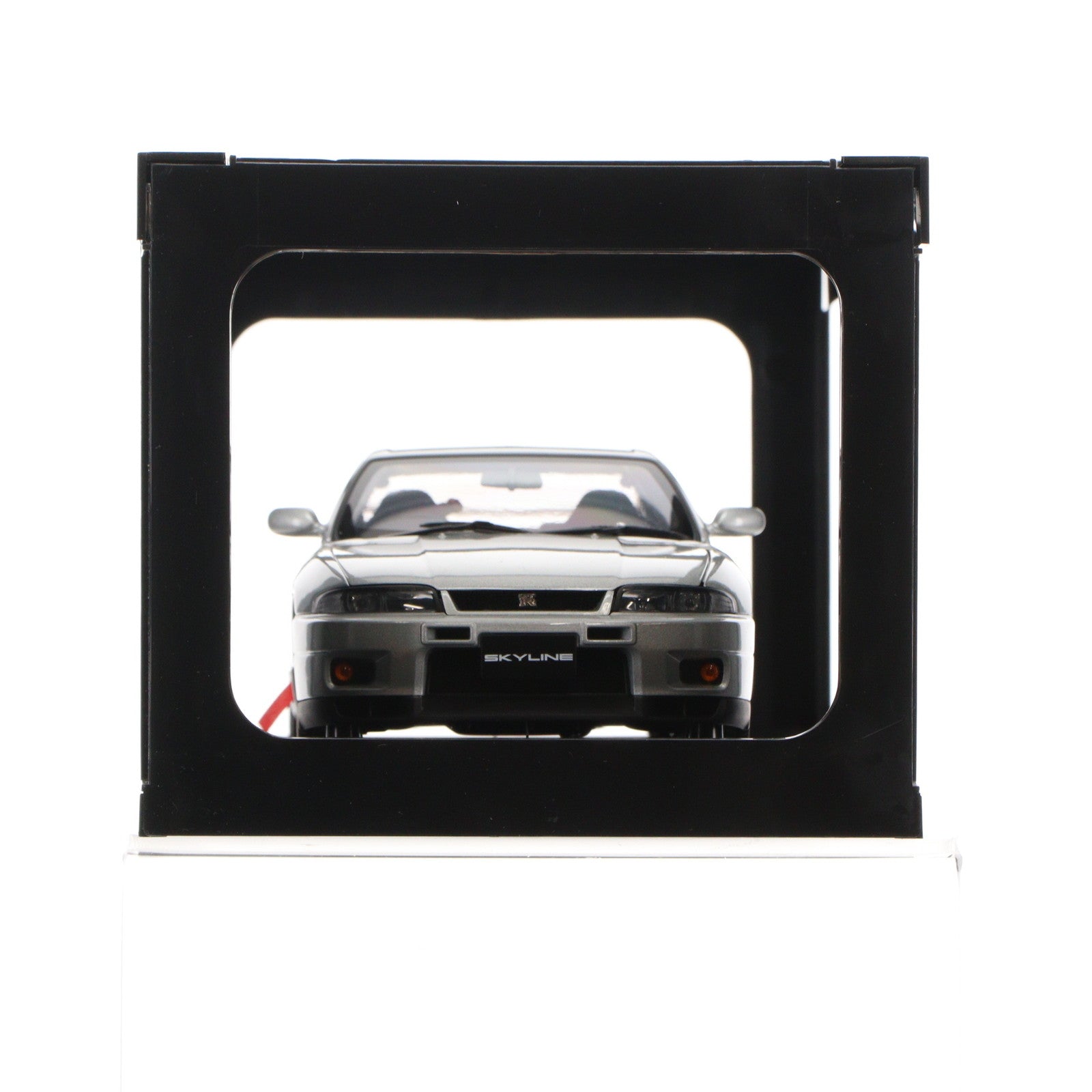 【中古即納】[MDL] 1/18 NISSAN SKYLINE GT-R R33 V-SPEC (ソニックシルバー) 完成品 ミニカー(77321) AUTOart(オートアート)(2009/11/31)