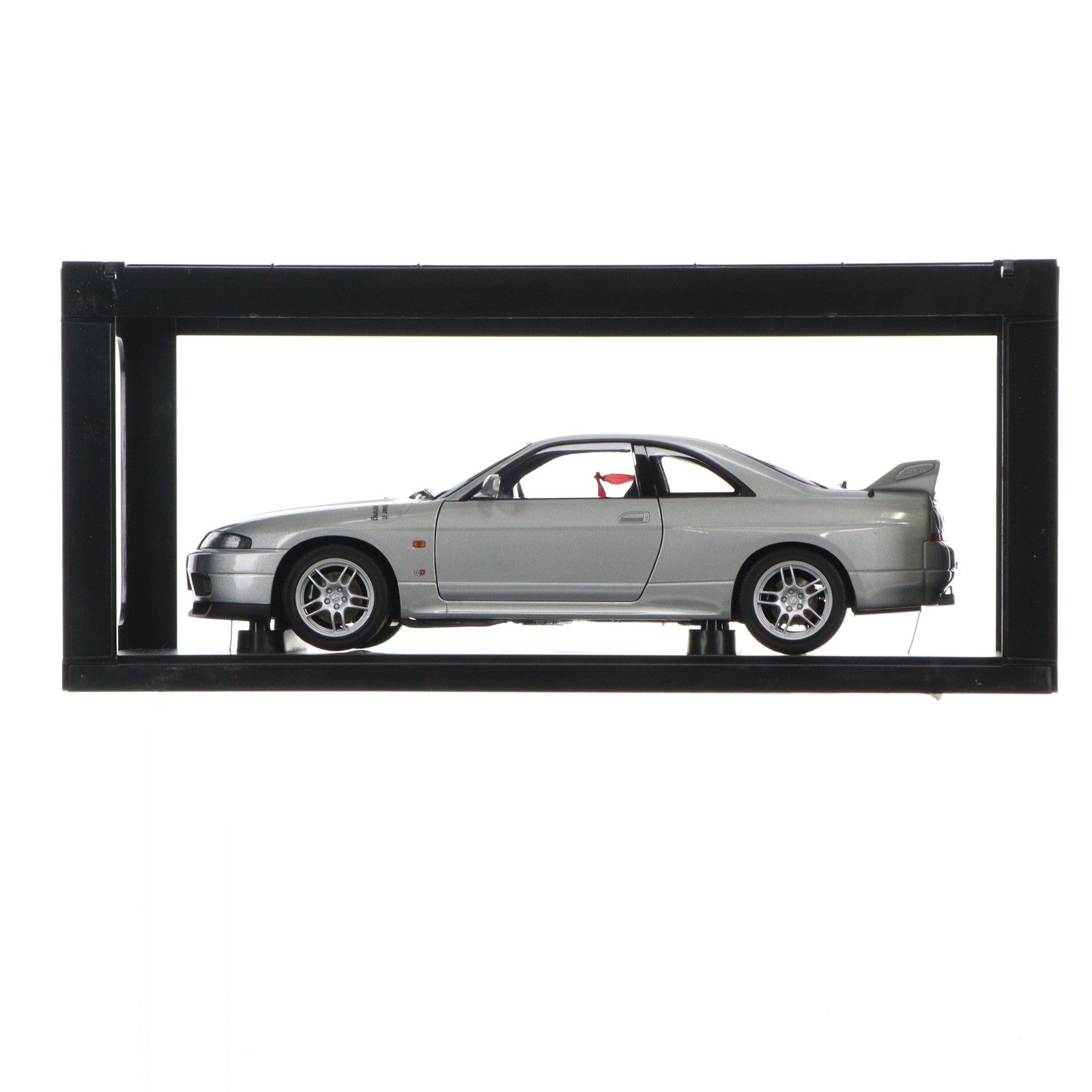 【中古即納】[MDL] 1/18 NISSAN SKYLINE GT-R R33 V-SPEC (ソニックシルバー) 完成品 ミニカー(77321) AUTOart(オートアート)(2009/11/31)