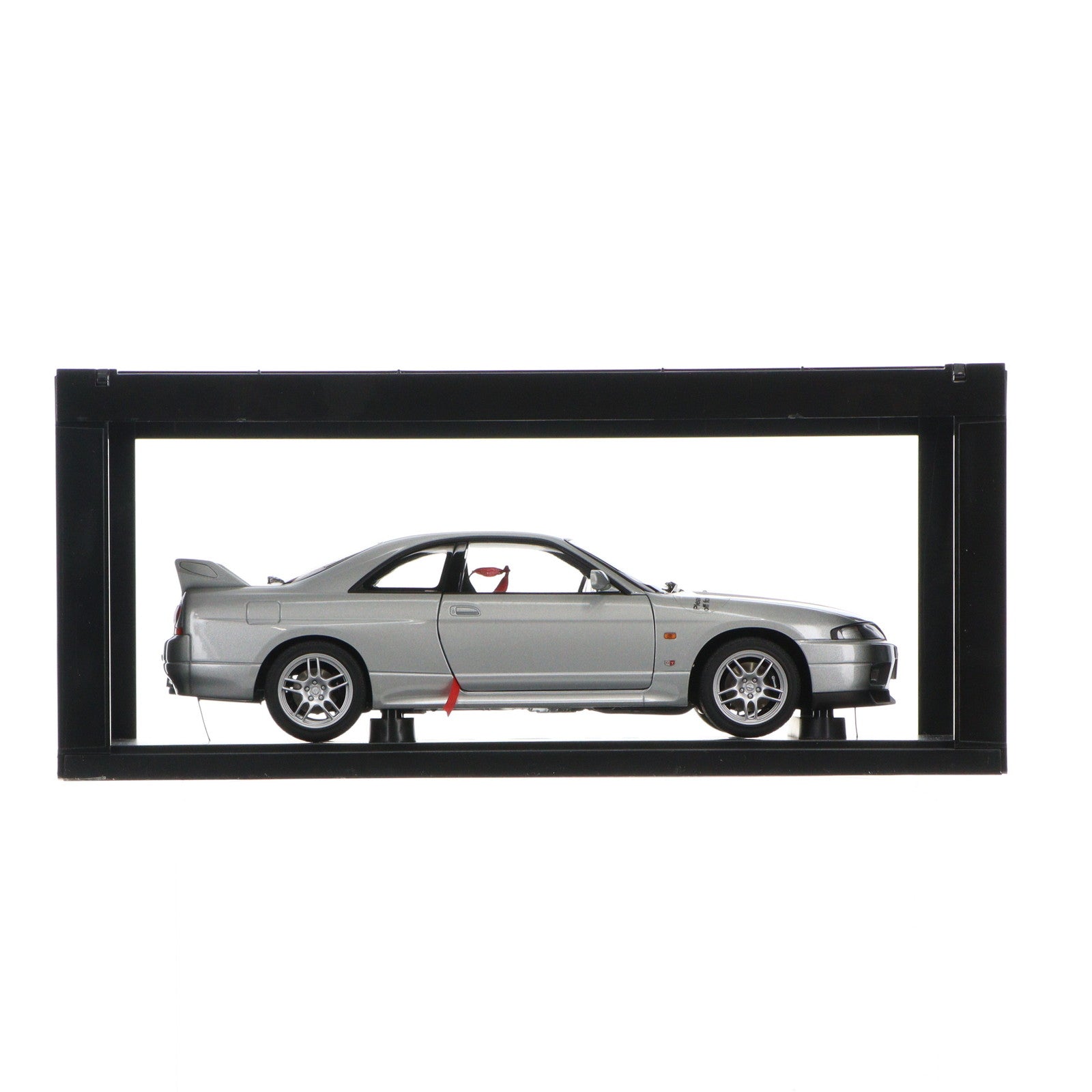 【中古即納】[MDL] 1/18 NISSAN SKYLINE GT-R R33 V-SPEC (ソニックシルバー) 完成品 ミニカー(77321) AUTOart(オートアート)(2009/11/31)