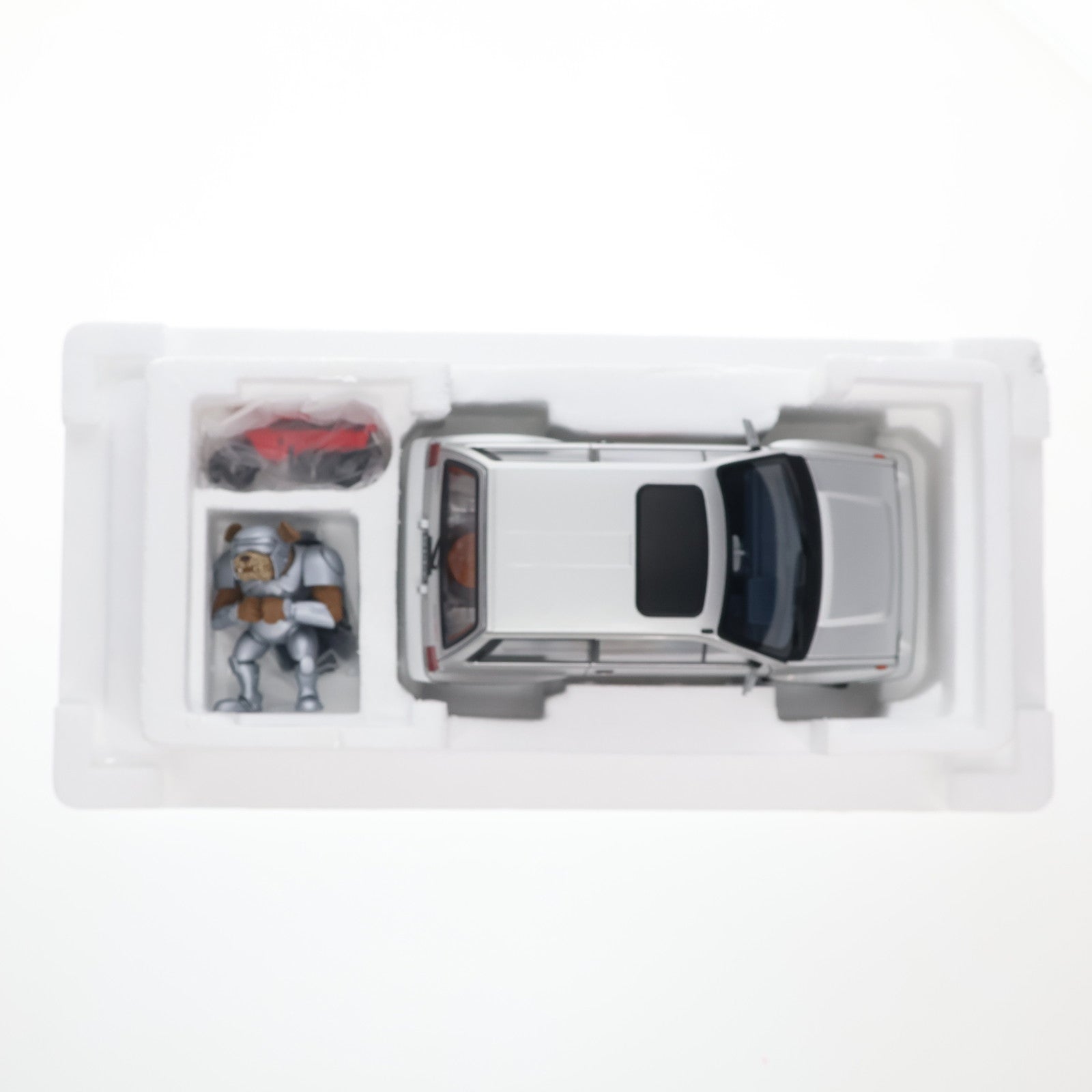 【中古即納】[MDL] 1/18 ホンダ シティ ターボII(メタリックシルバー) スペシャル・リミテッド・エディション 完成品 ミニカー(73284) AutoArt(オートアート)(20111229)