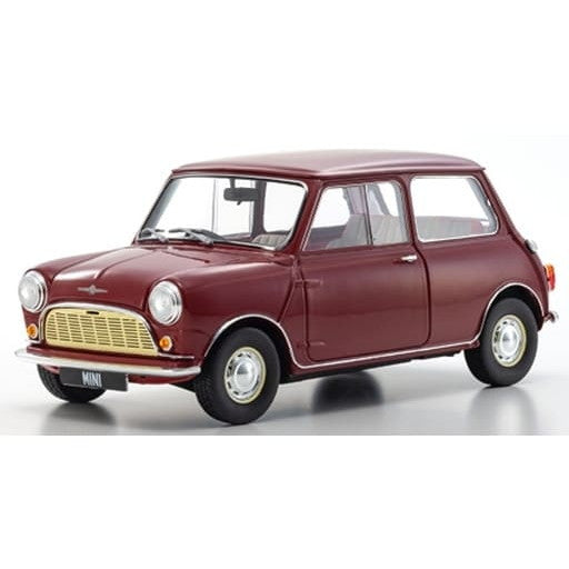 【中古即納】[MDL] 1/18 モーリス ミニ Mk.1 1959(チェリーレッド) 完成品 ミニカー(KS08964R) 京商(20240308)