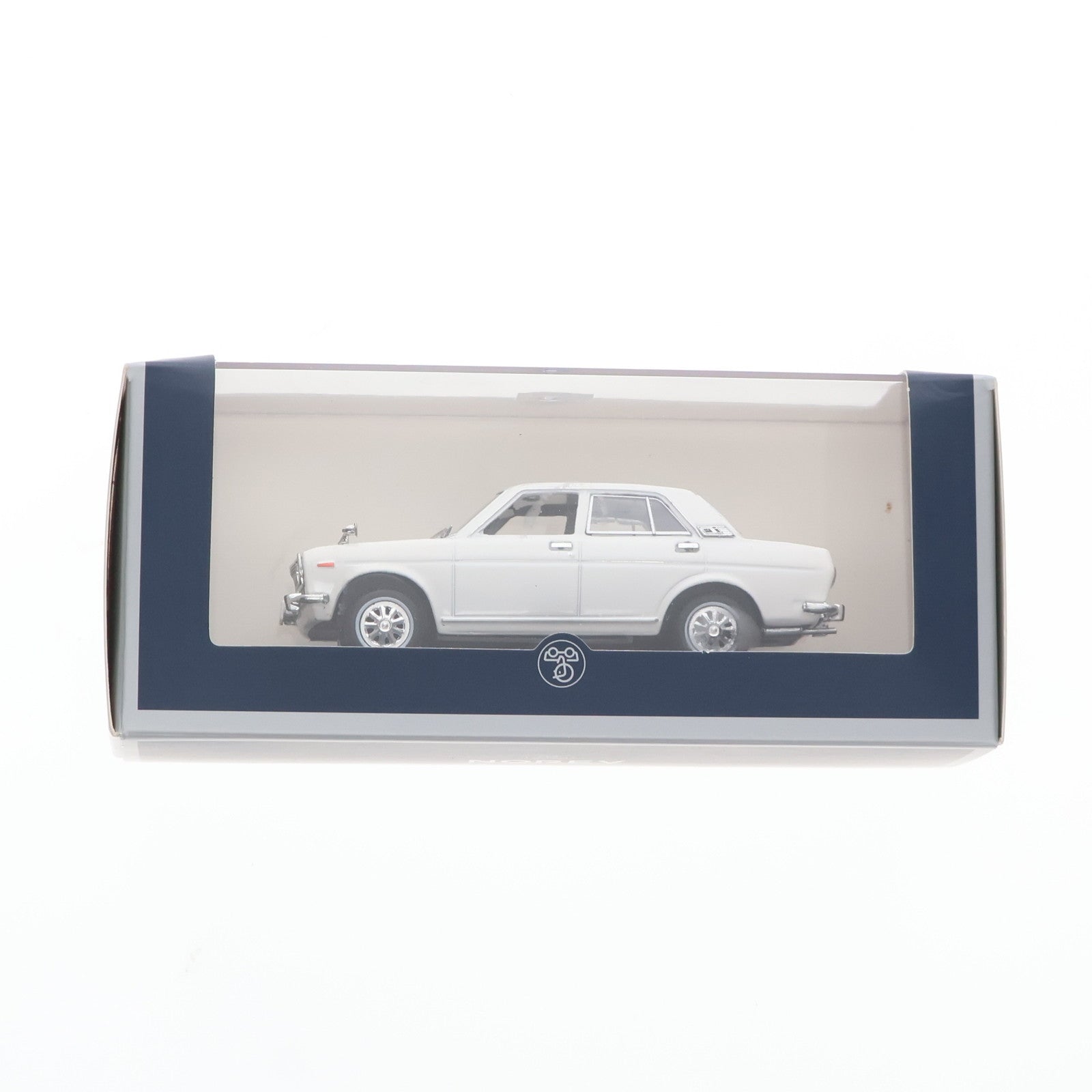【中古即納】[MDL] 1/43 ダットサン ブルーバード 1600 SSS 1969(ホワイト) 完成品 ミニカー(420141) NOREV(ノレブ)(20200415)