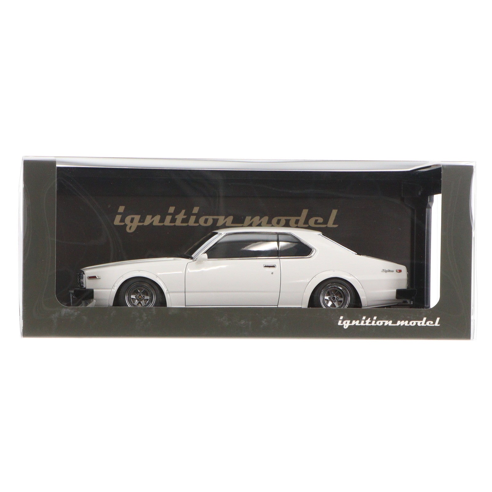【中古即納】[MDL] 1/18 Nissan(ニッサン) Skyline(スカイライン) 2000 GT-ES C210(ホワイト) 完成品 ミニカー(IG3231) ignition model(イグニッションモデル)(20231019)