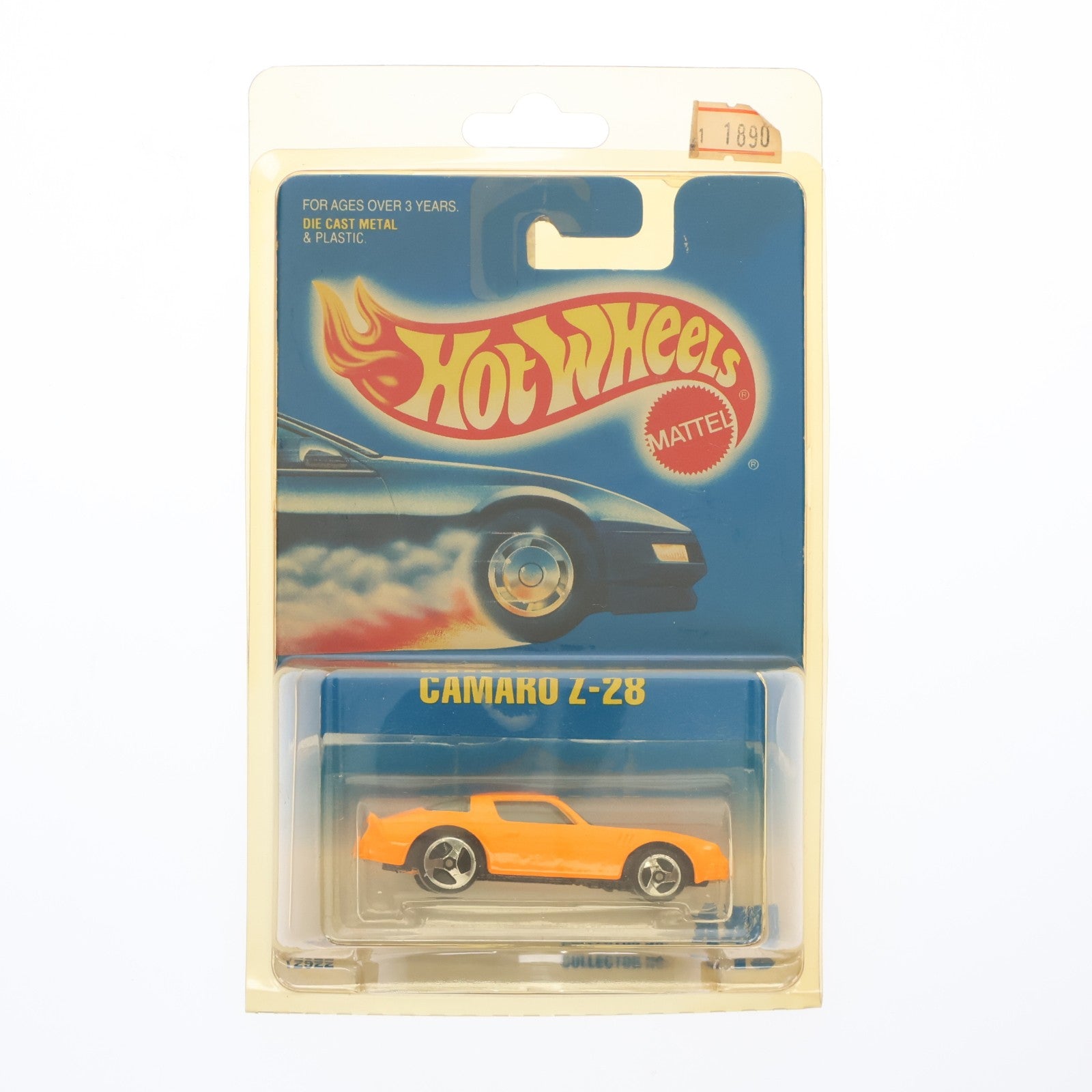【中古即納】[MDL] Hot Wheels(ホットウィール) #449 1/64 CAMARO(カマロ) Z-28 オレンジ 完成品 ミニカー(12922-0912) マテル(19911231)