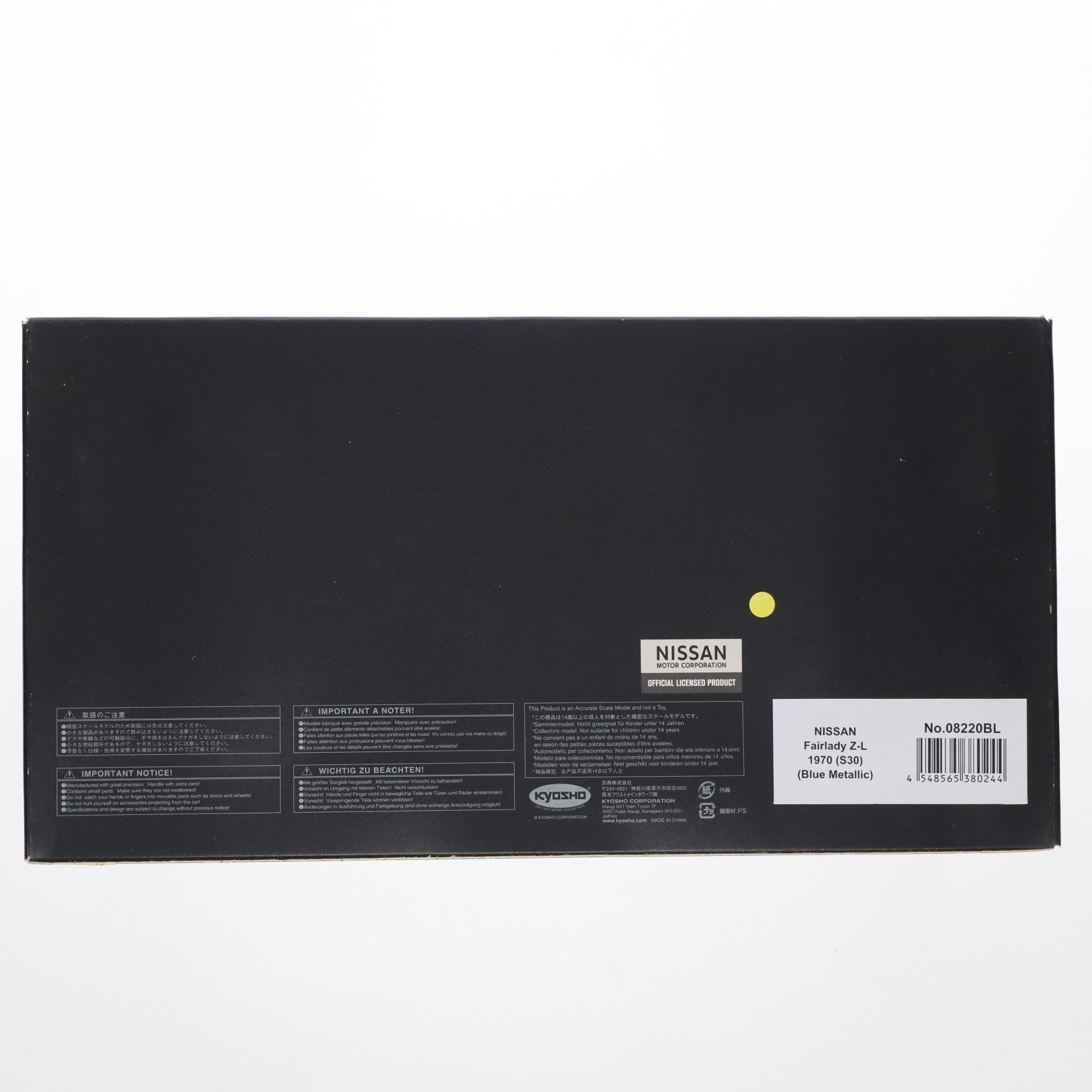 【中古即納】[MDL] 1/18 NISSAN Fairlady(フェアレディ) Z-L 1970 S30(ブルーメタリック) 完成品 ミニカー(KS08220BL) 京商(20200424)