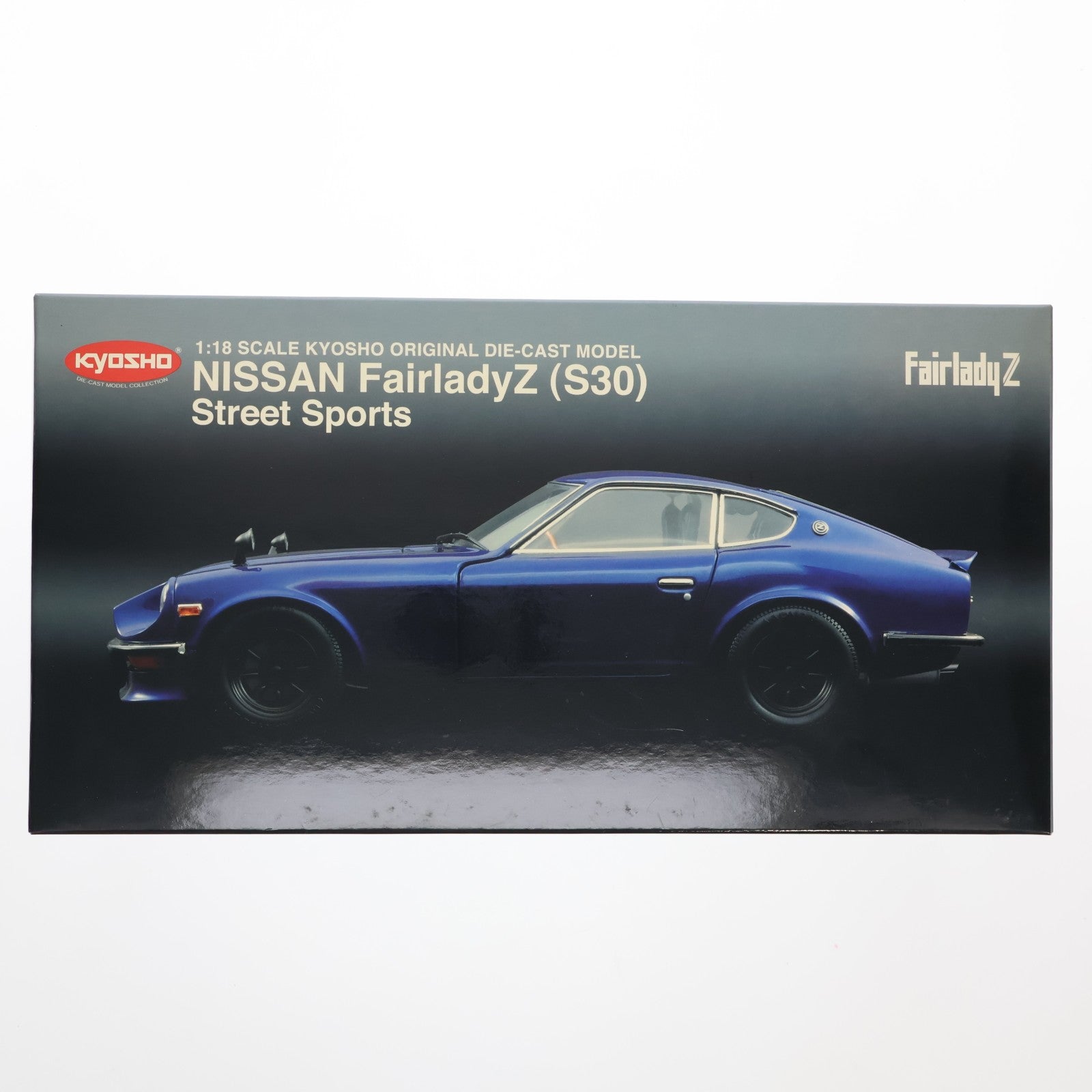 【中古即納】[MDL] 1/18 NISSAN FairladyZ(フェアレディZ) Z30 Street Sports(ブルー) 完成品 ミニカー(K08219BL) 京商(20090731)