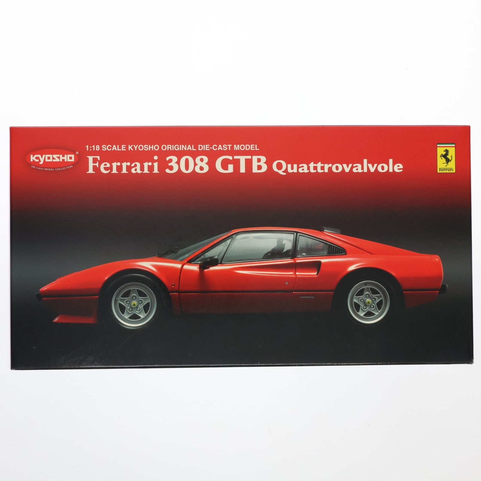【中古即納】[MDL] Hot Wheels(ホットウィール) 1/18 フェラーリ 308GTB クアトロバルボーレ(レッド) 完成品 ミニカー(08182R) 京商(20030930)