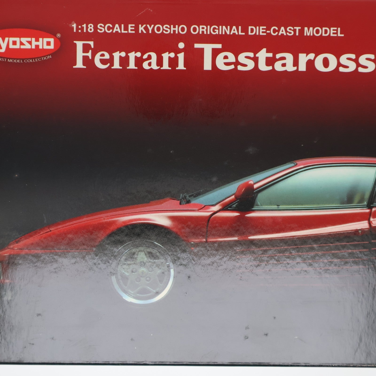 【中古即納】[MDL] 1/18 FERRARI TESTAROSSA(フェラーリ テスタロッサ)(レッド) 完成品 ミニカー(08422R) 京商(20081231)