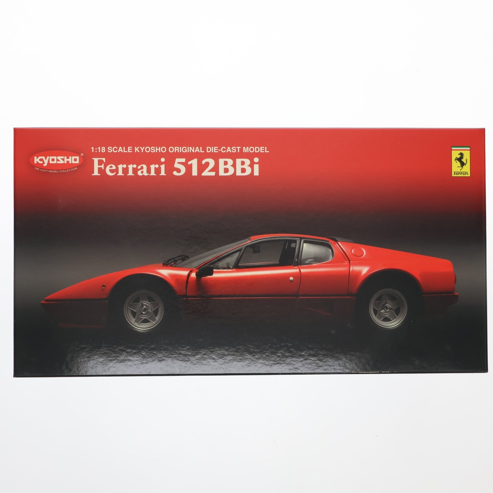 【中古即納】[MDL] GORGEOUS COLLECTION 1/18 Ferrari(フェラーリ) 512BBi(レッド) 完成品 ミニカー(08172R) 京商(20070228)