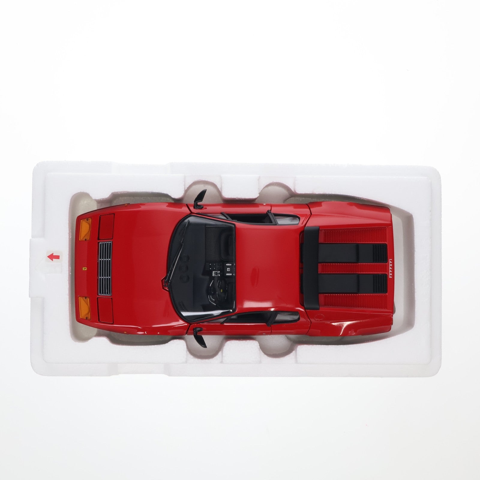 【中古即納】[MDL] GORGEOUS COLLECTION 1/18 Ferrari(フェラーリ) 512BBi(レッド) 完成品 ミニカー(08172R) 京商(20070228)